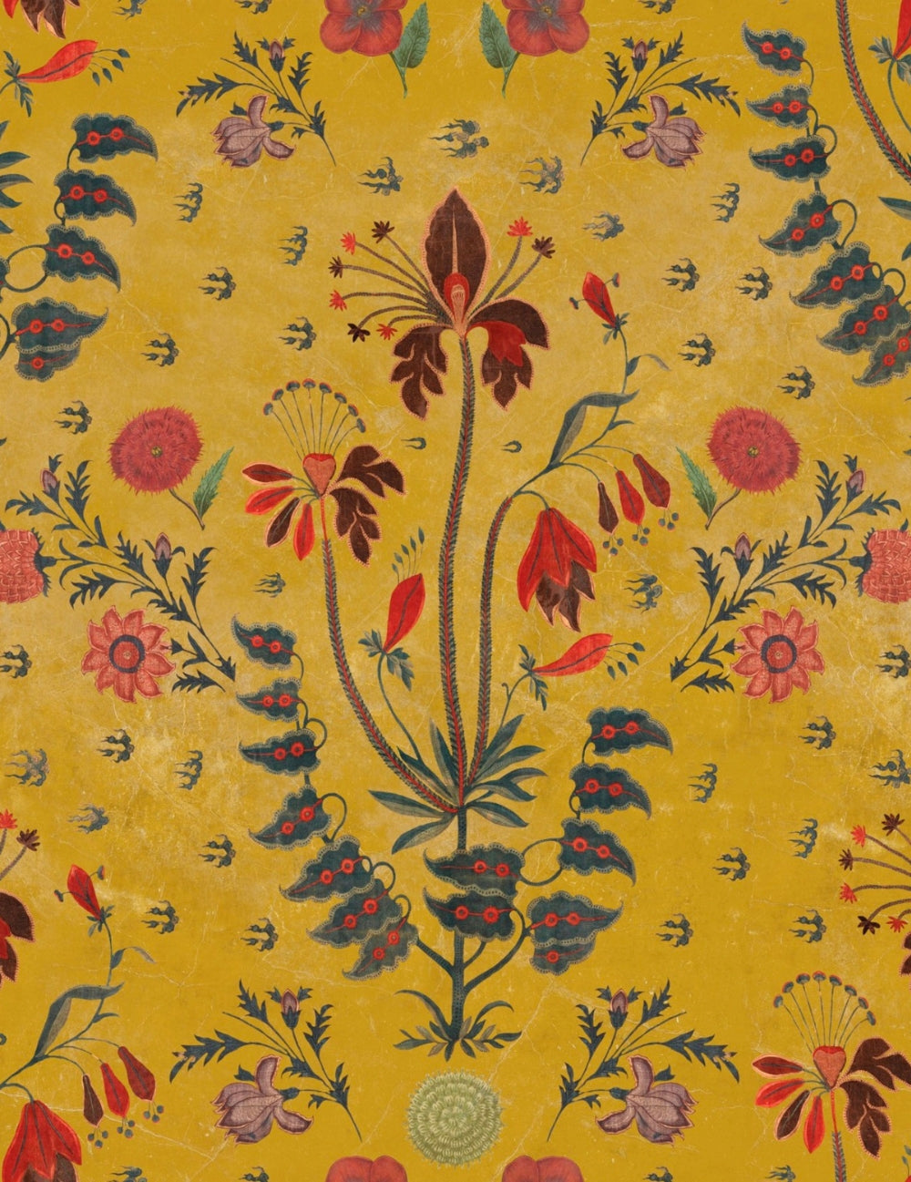 Wandtapete Gypsy Ochre