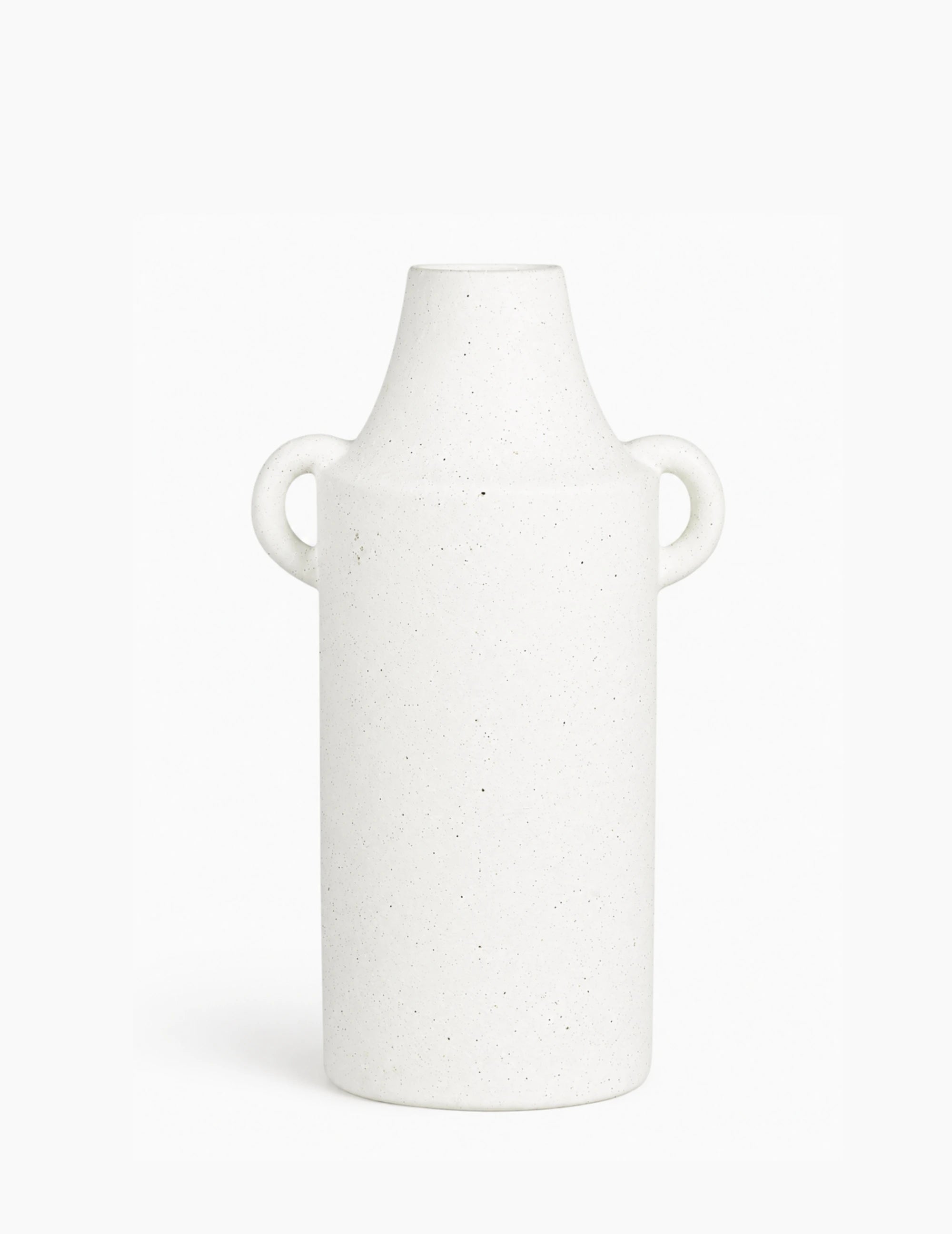 Deko-Vase Keramik Weiß