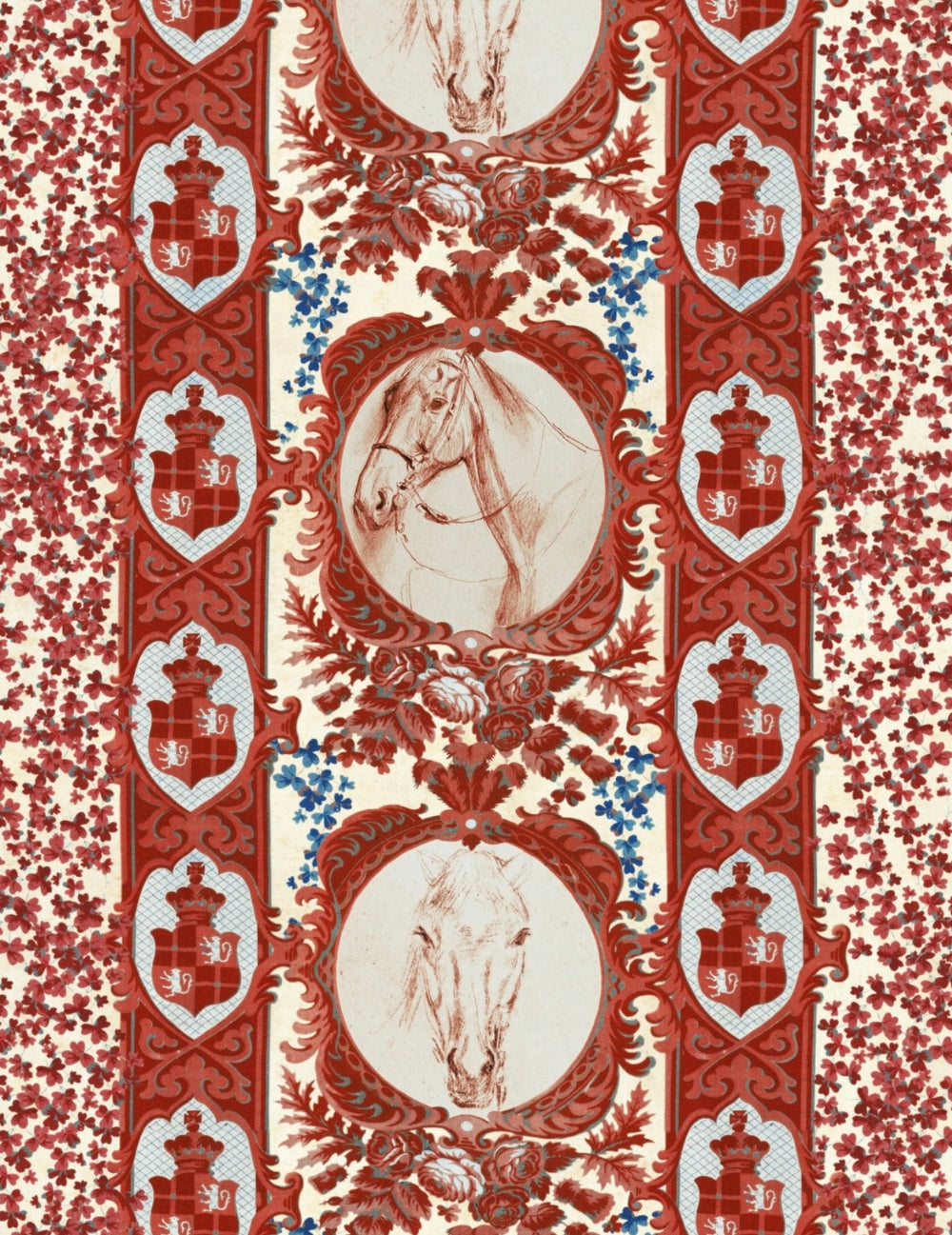 Wandtapete The Competition Panel Red