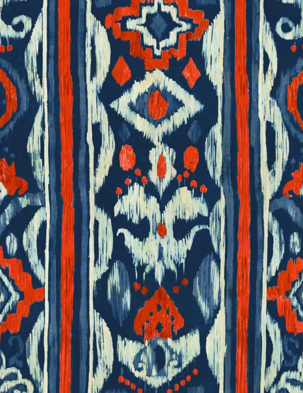 Wandtapete Mediterraneo Indigo