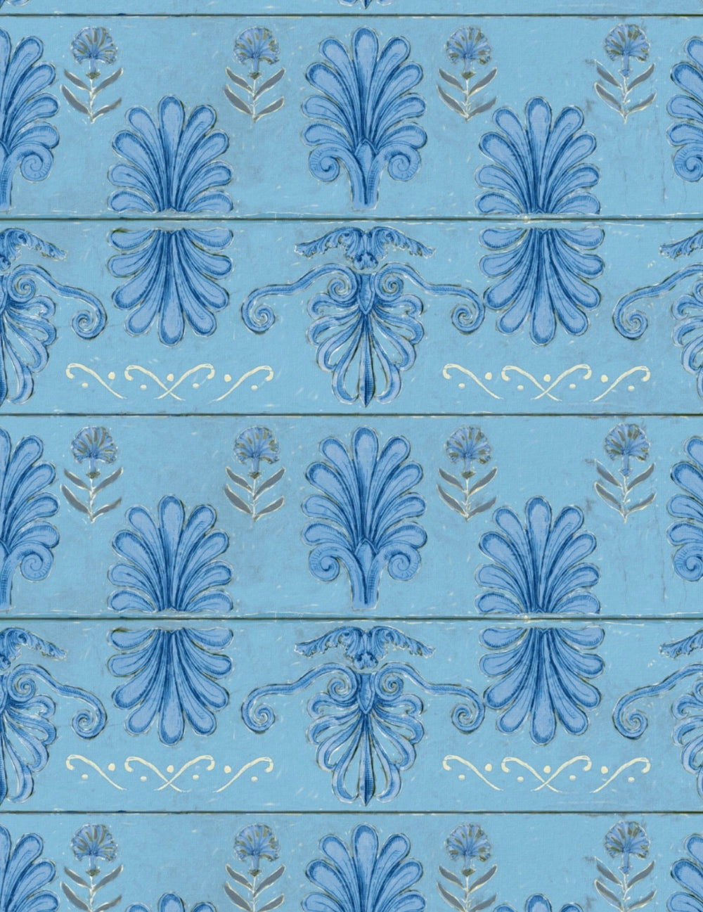 Wandtapete Myoknos Villa Motif Azure