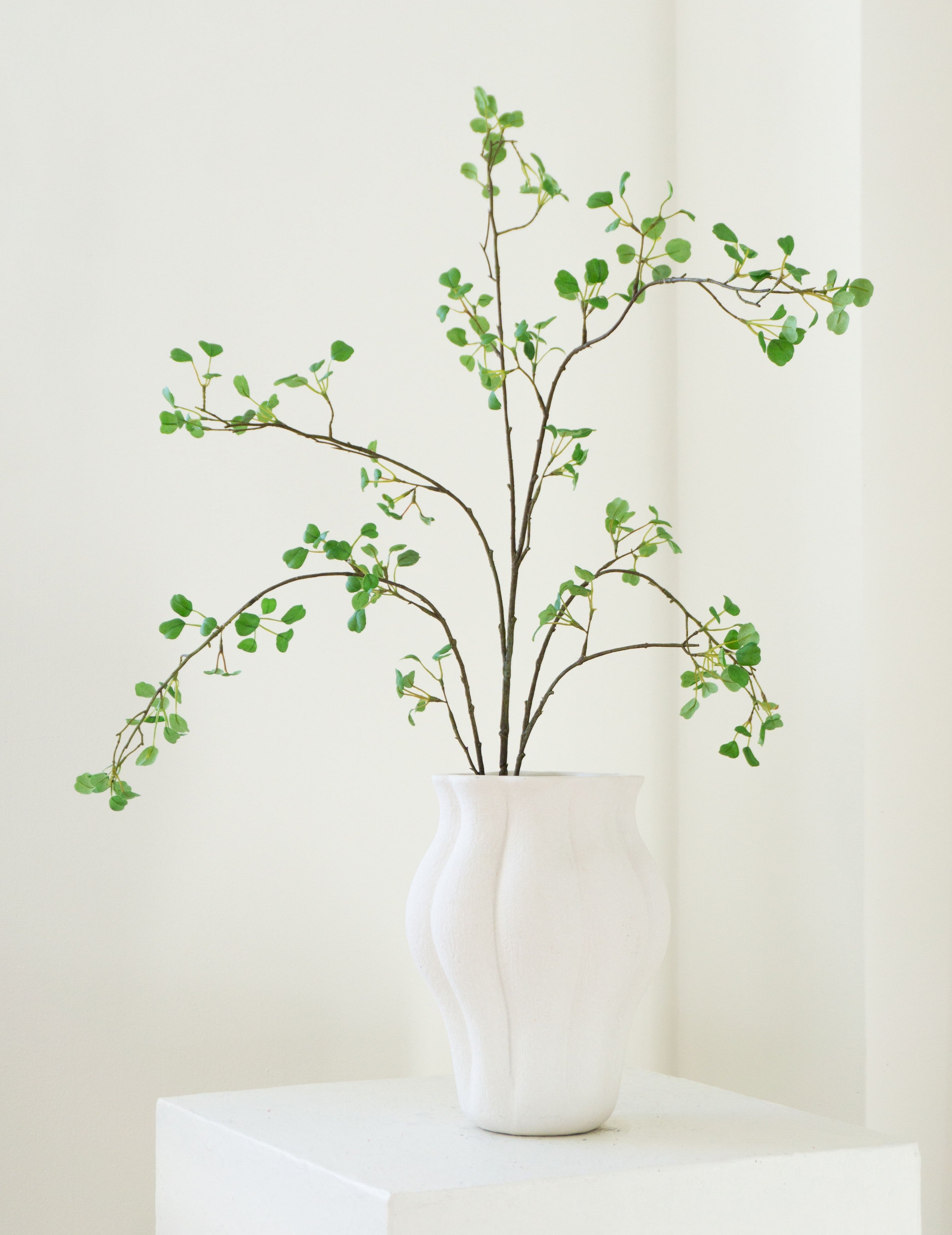 Kunstblume Laubzweig Grün