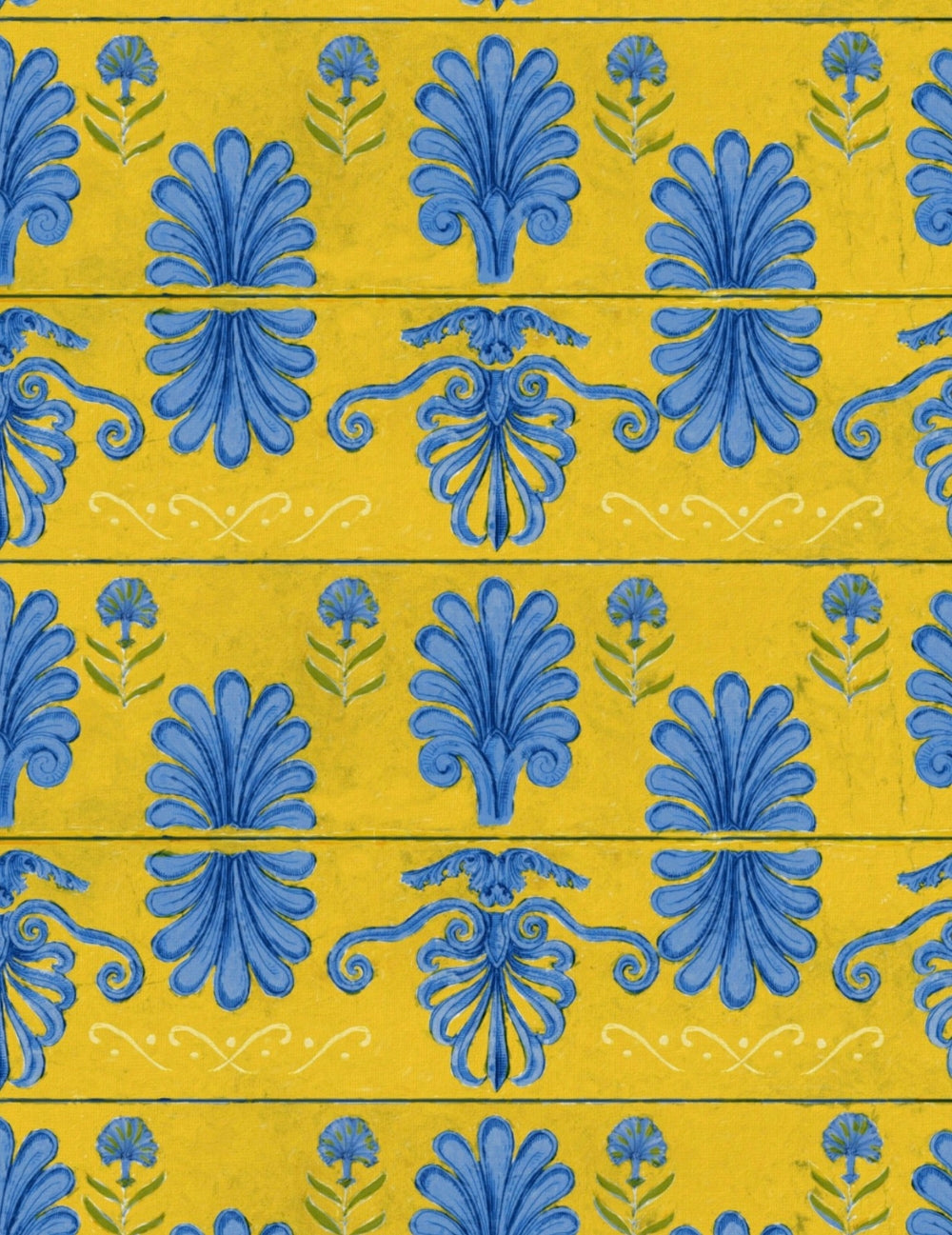 Wandtapete Myoknos Villa Motif Lemon