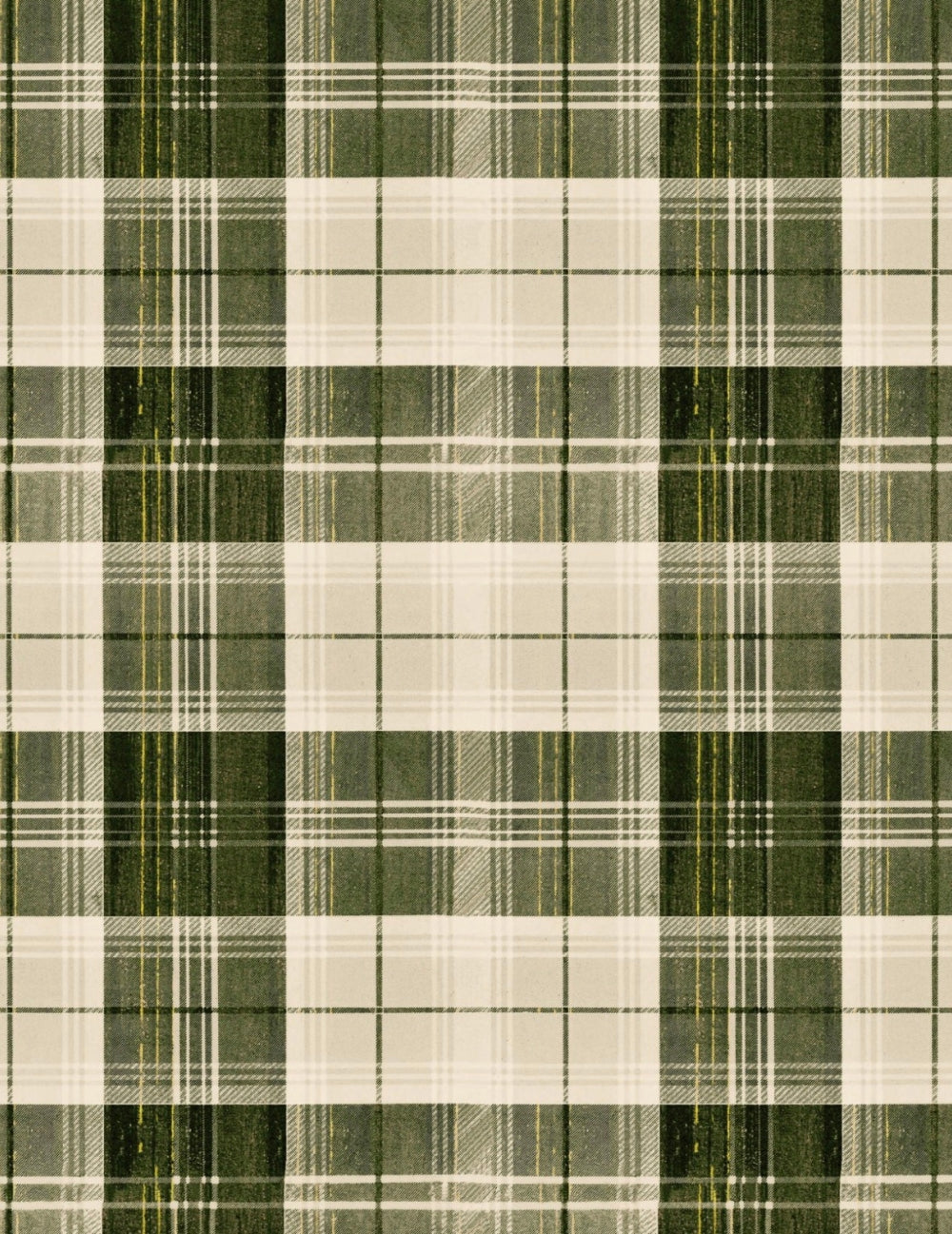 Wandtapete Countryside Plaid Beechnut