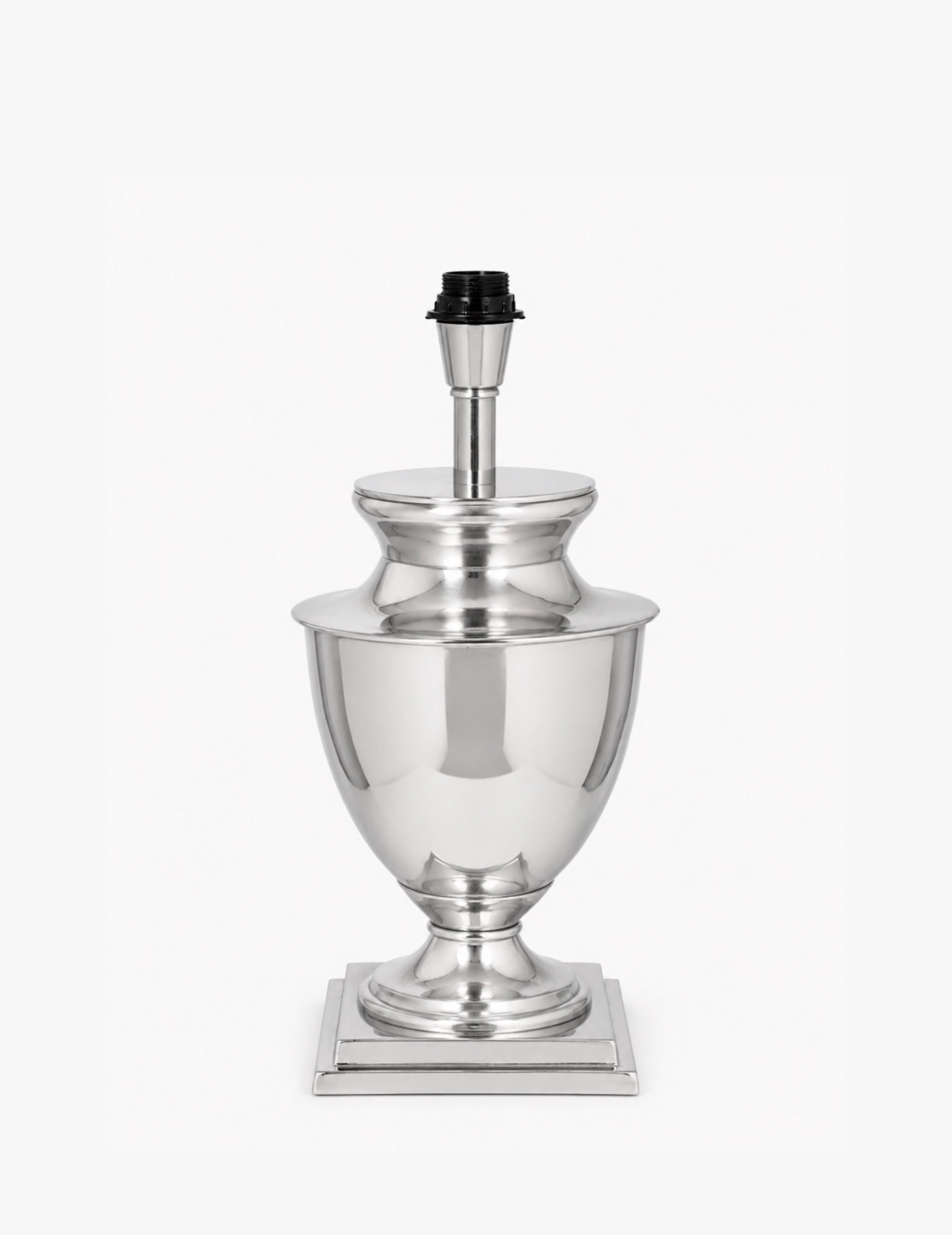Lampenfuß Klassisch Silber