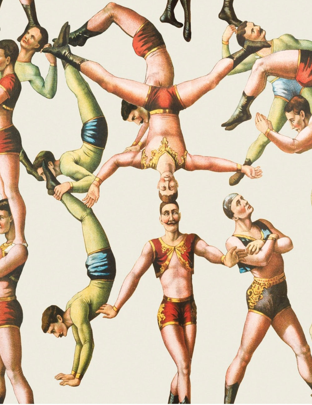 Wandtapete The Acrobats