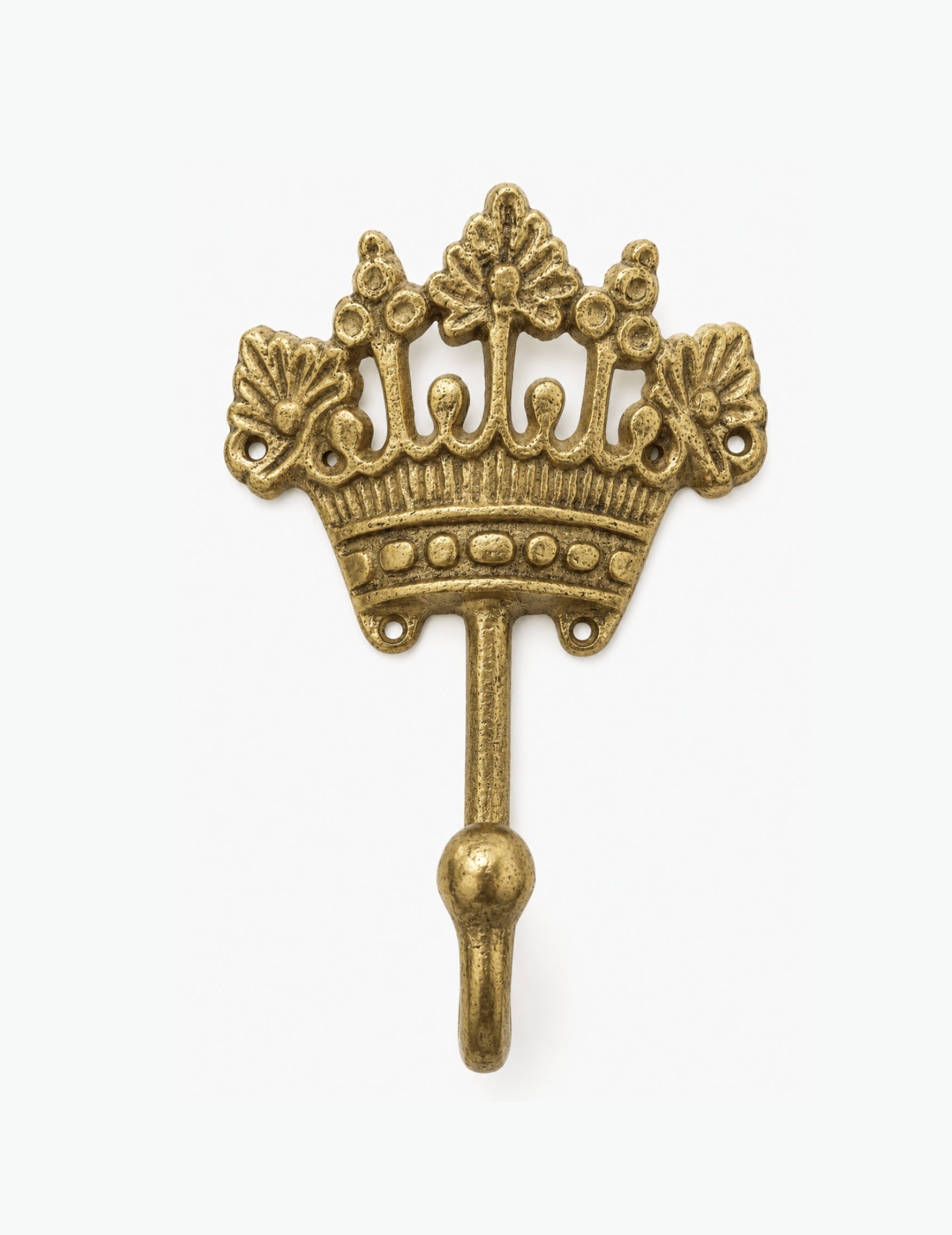 Goldener Wandhaken Krone