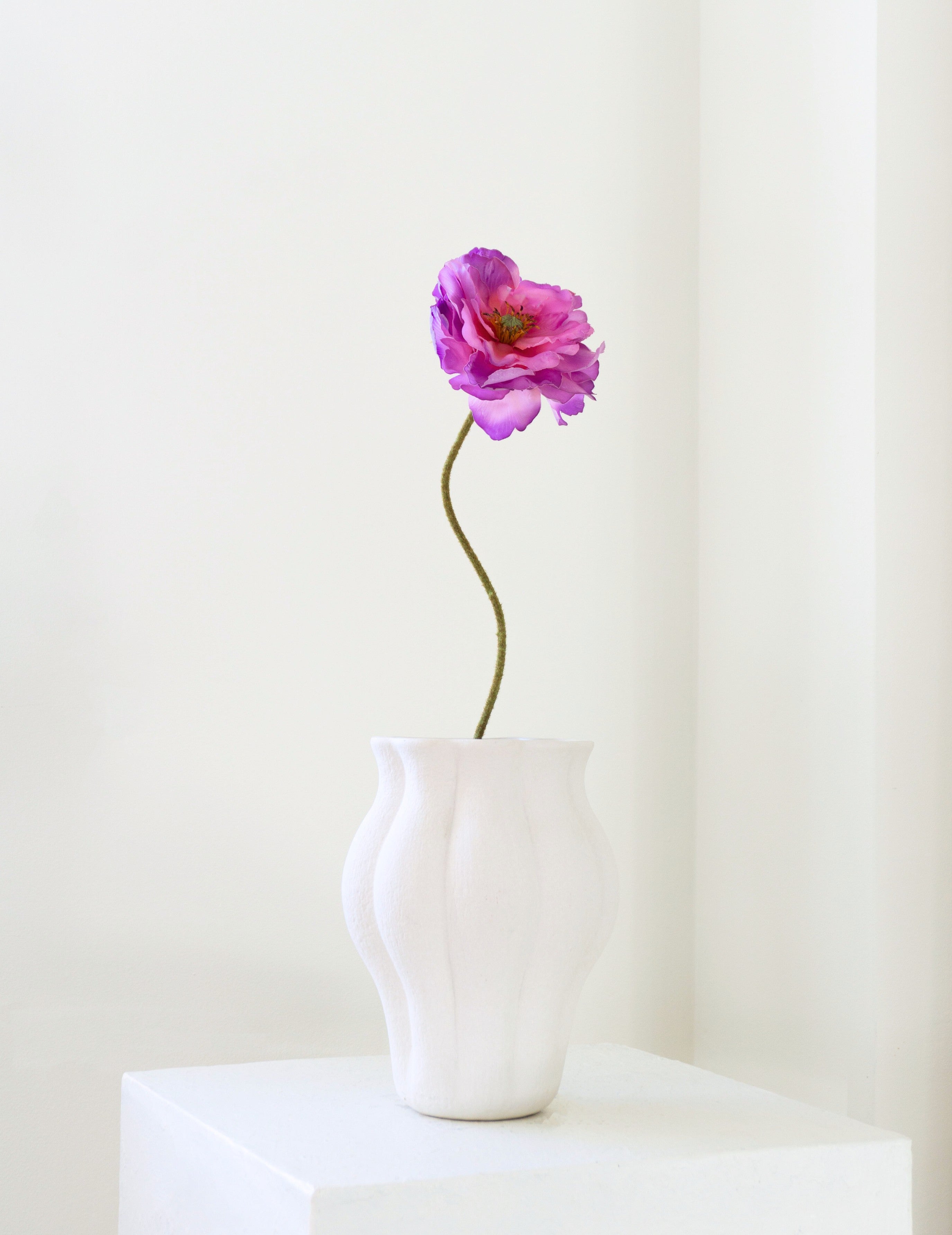 Kunstblume Mohnblume 'Real Touch' Lila