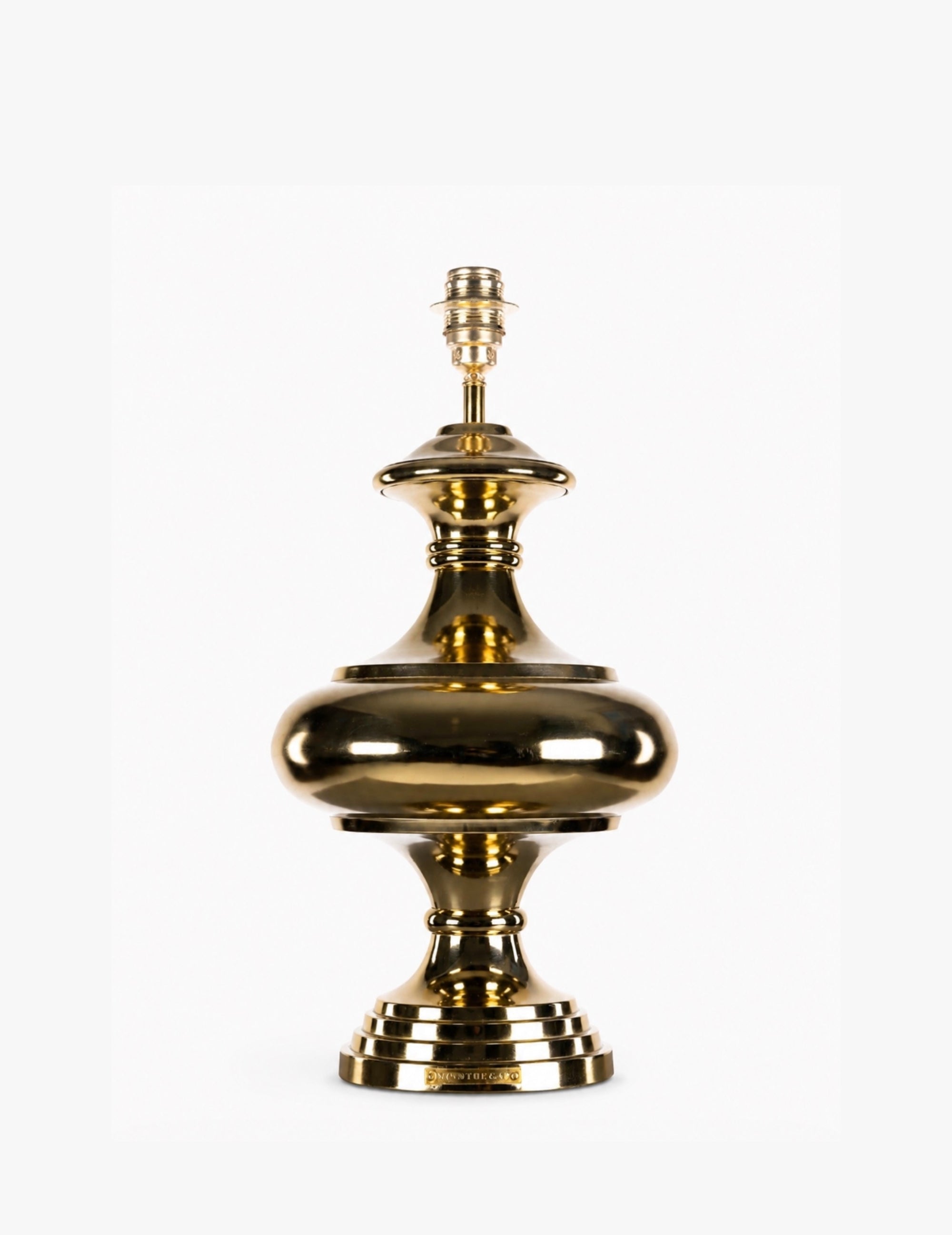 Lampenfuß Retro Metall Gold