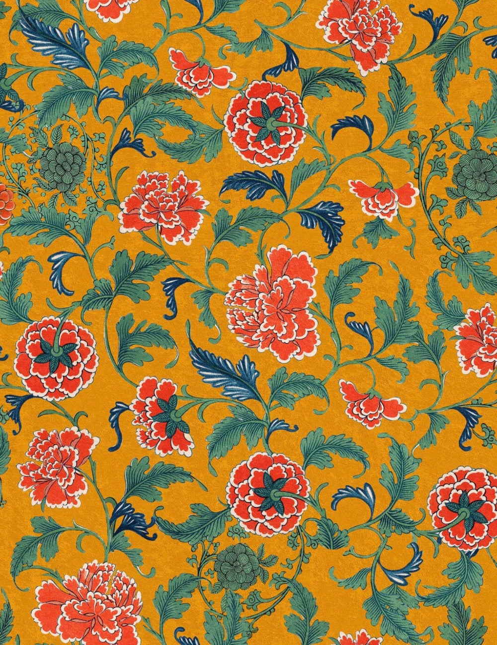 Wandtapete Chinese Ornament