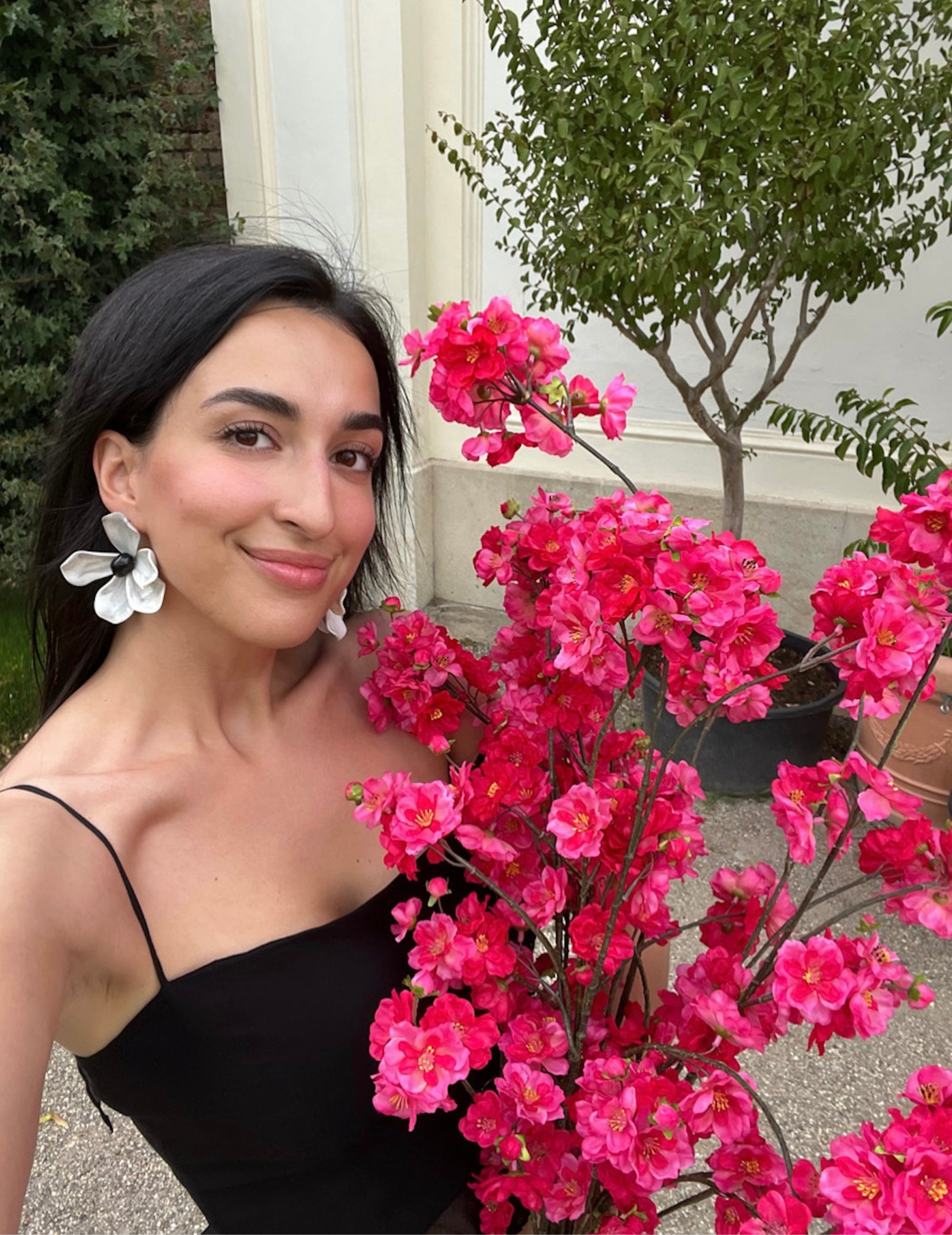 Kunstblumen-Strauß Pink Mirage