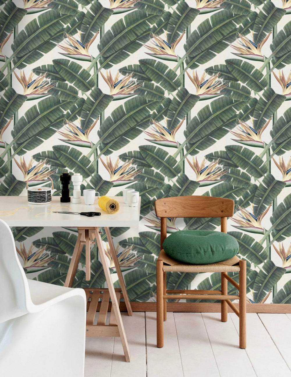 Wandtapete Tropical Bloom Premium