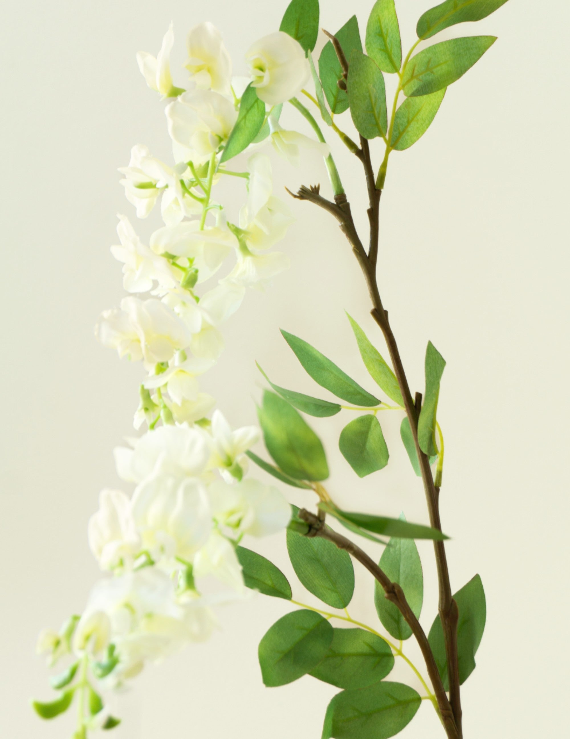 Kunstblume Wisteria Weiß
