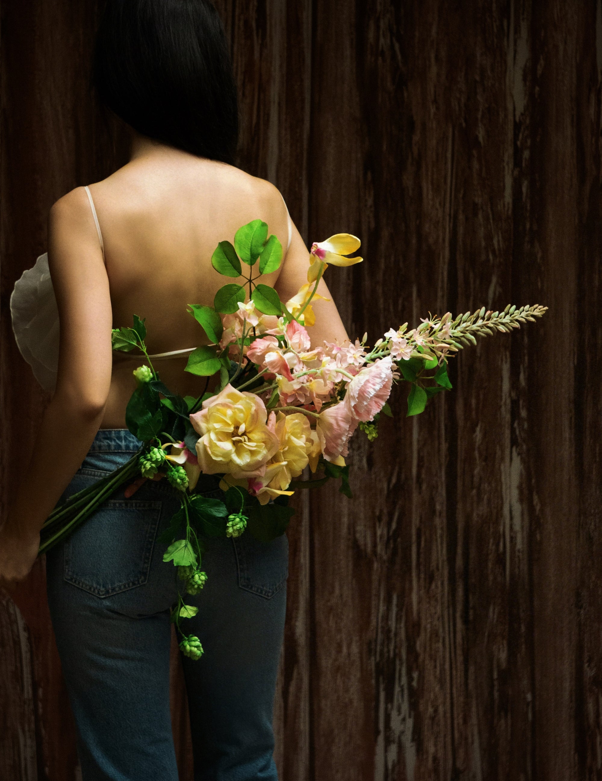 Kunstblumen-Strauß Pastel Zita