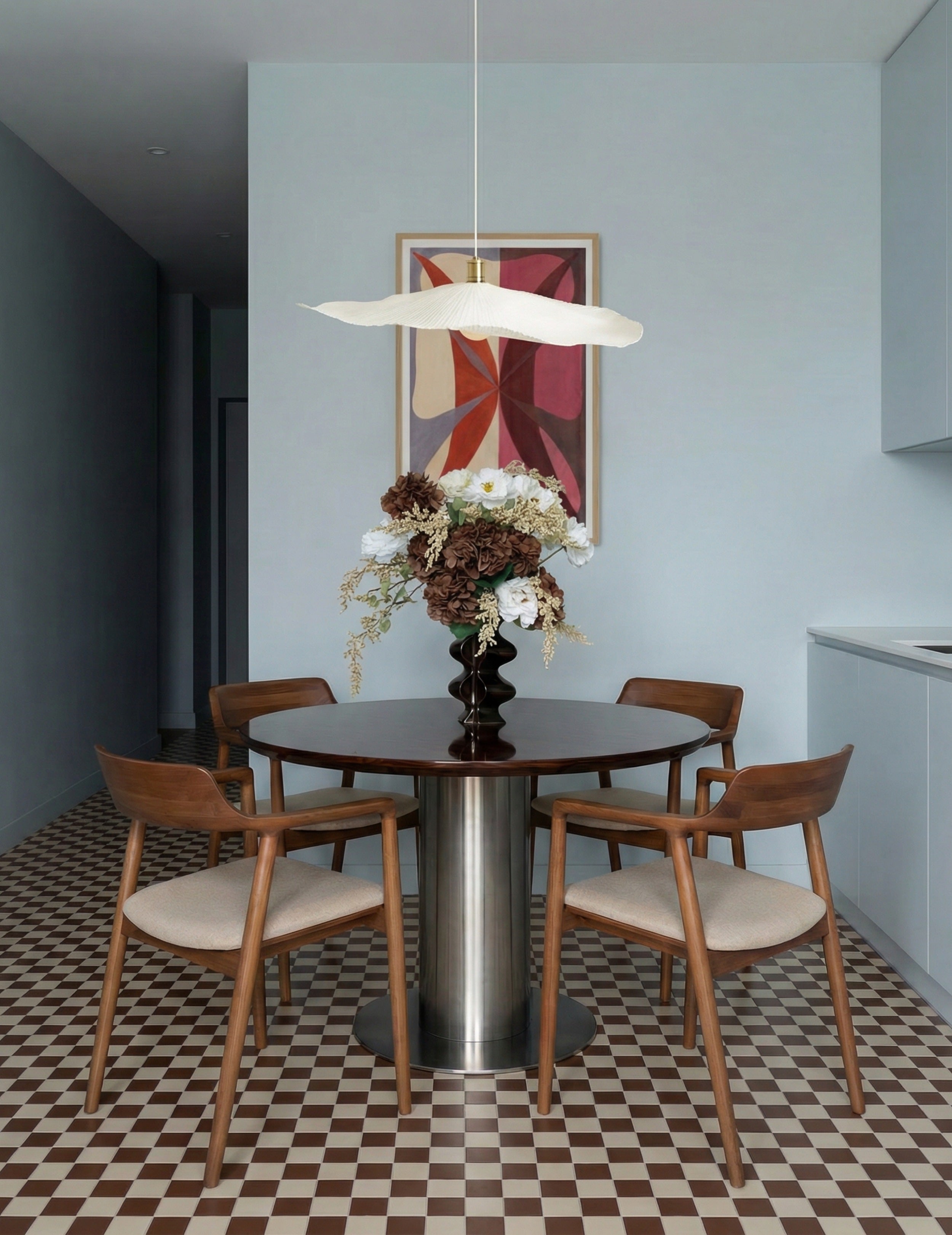 Kunstblumen-Strauß Ivory Nemes