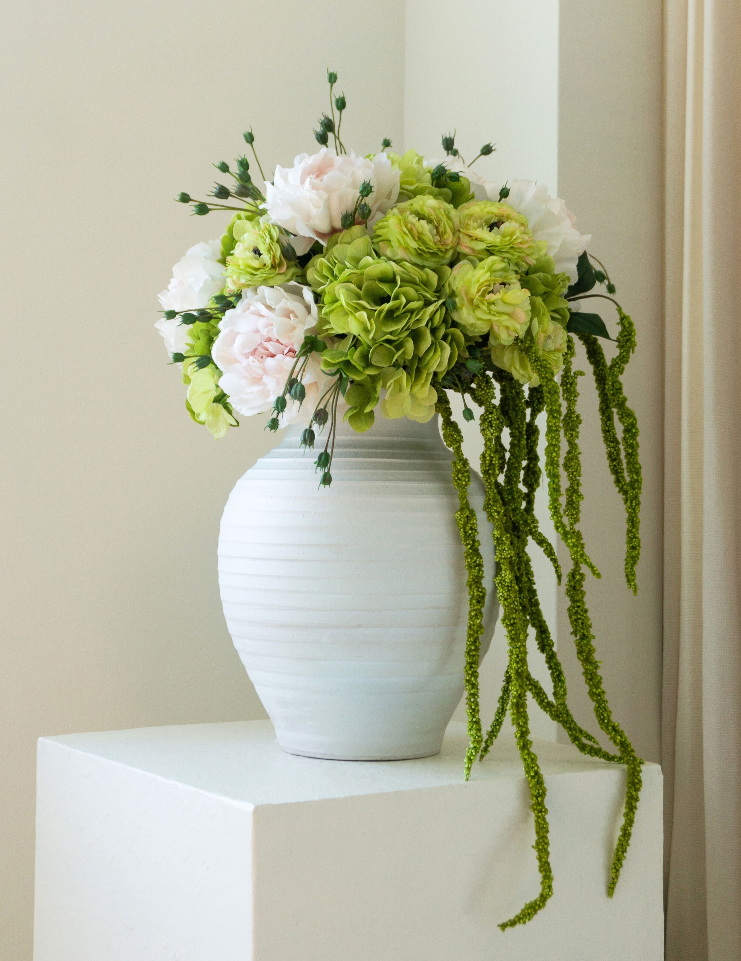 Kunstblumen-Strauß Moss & Blush