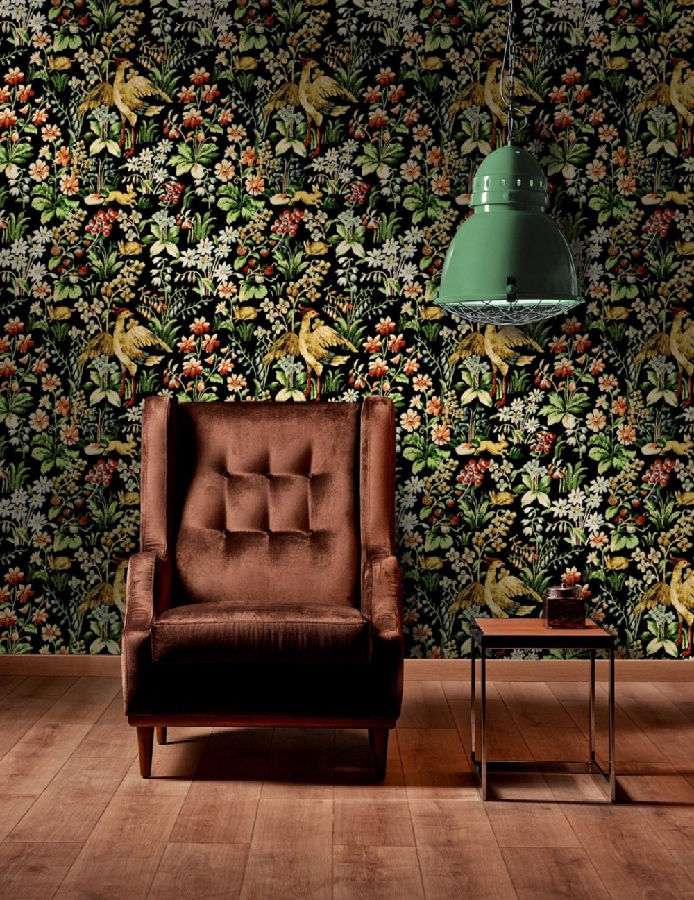 Wandtapete Floral Tapestry Premium