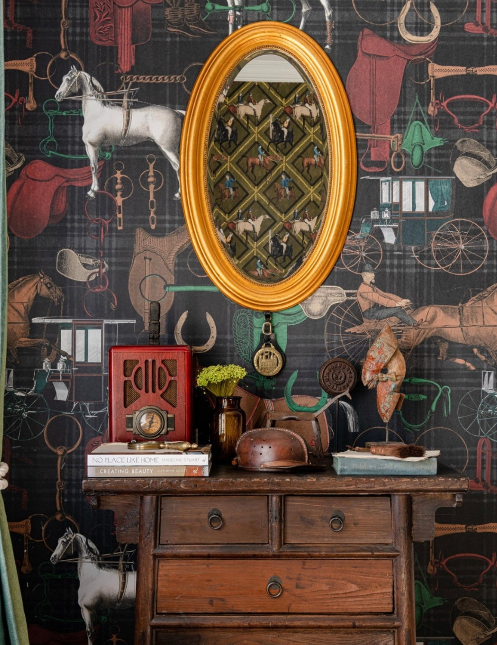 Wandtapete The Jockey Faded