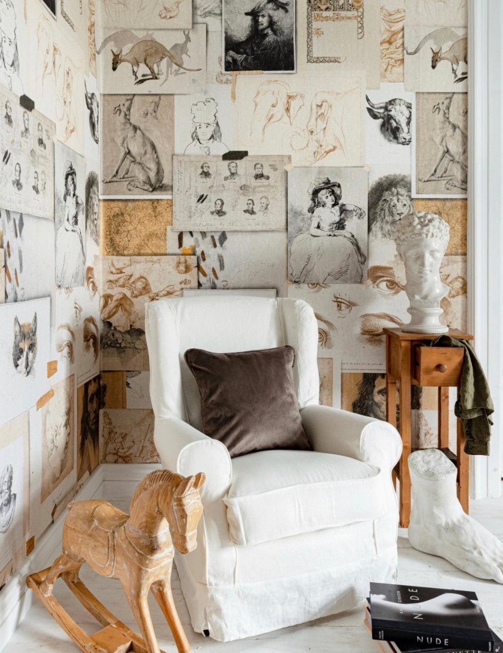 Wandtapete The Mood Board