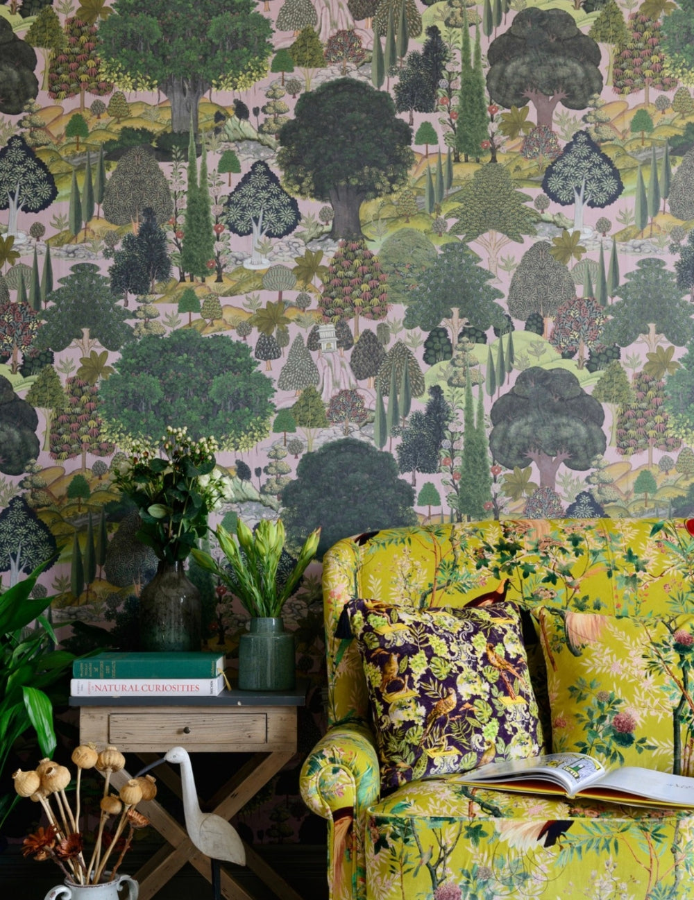 Wandtapete Jardin Sauvage