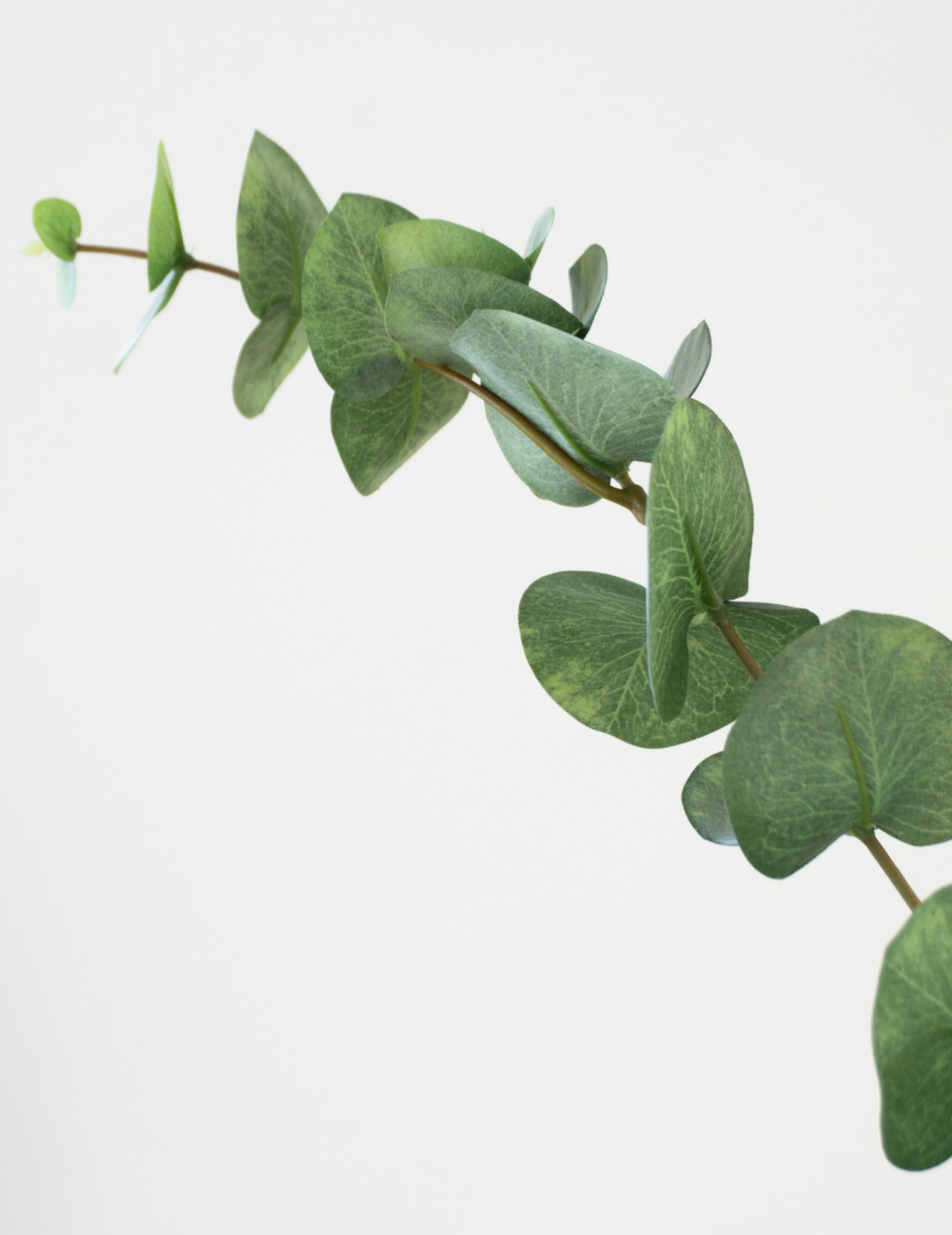 Kunstblume Eukalyptus Silbergrün