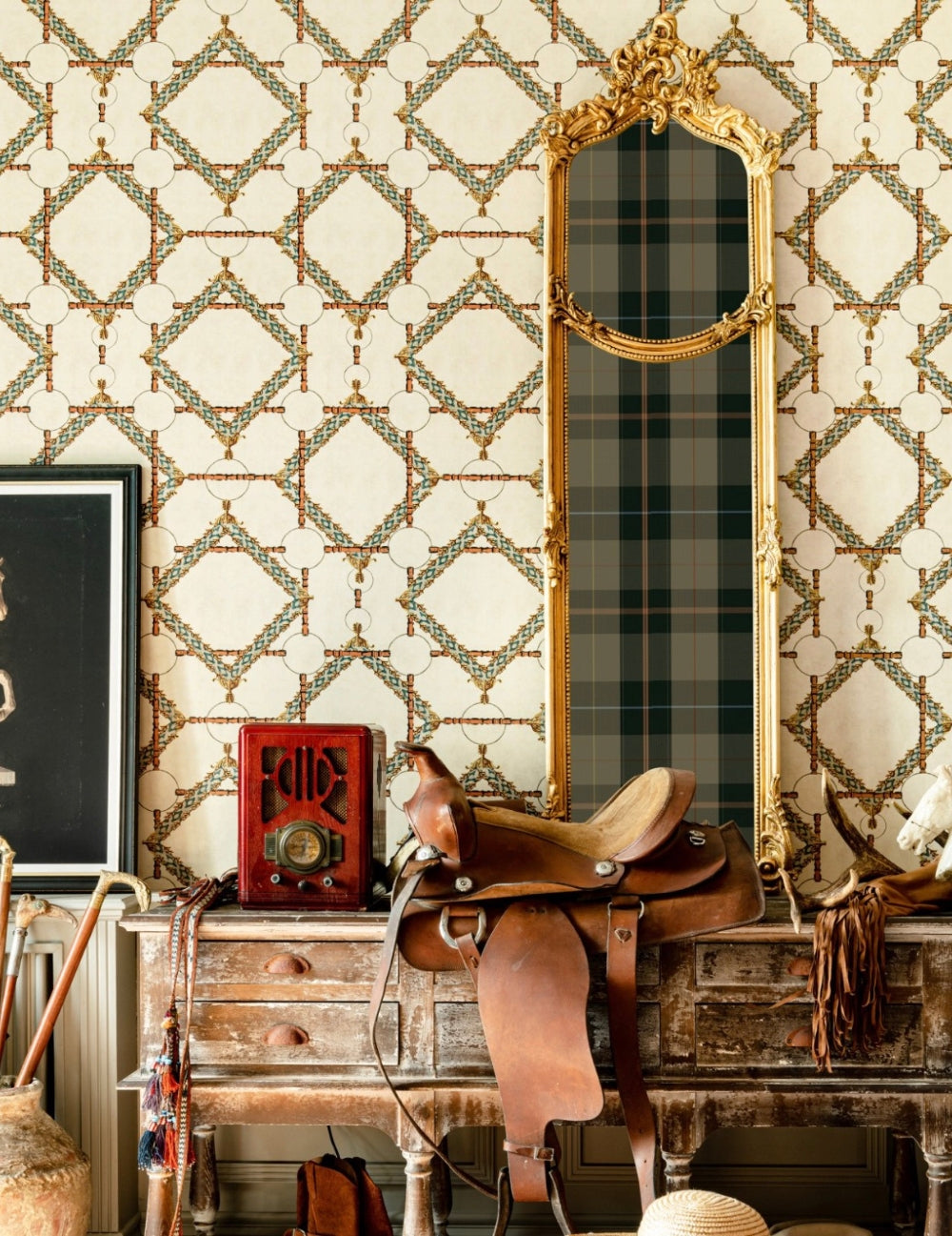 Wandtapete Decorative Harness