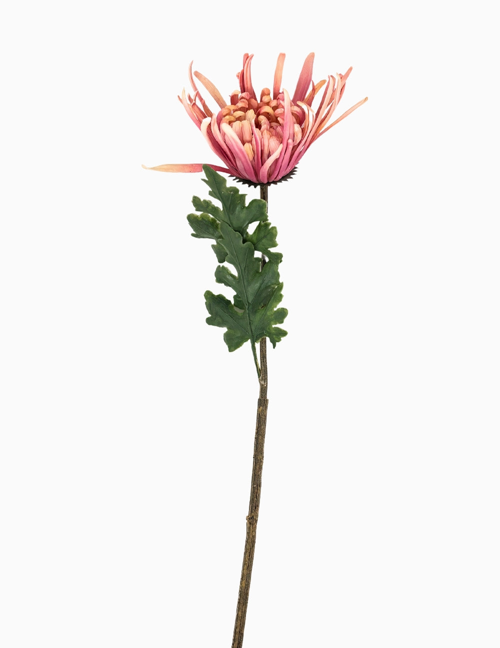 Kunstblume Chrysantheme Rosa