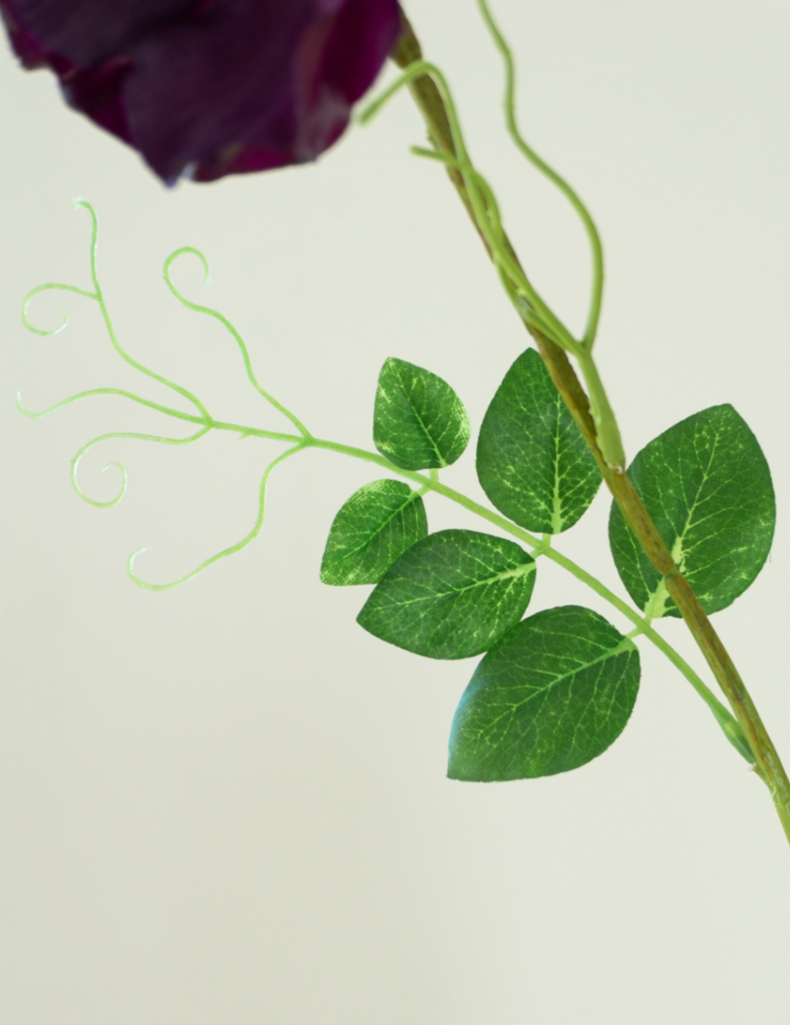 Kunstblume Wicken 'Real Touch' Violett