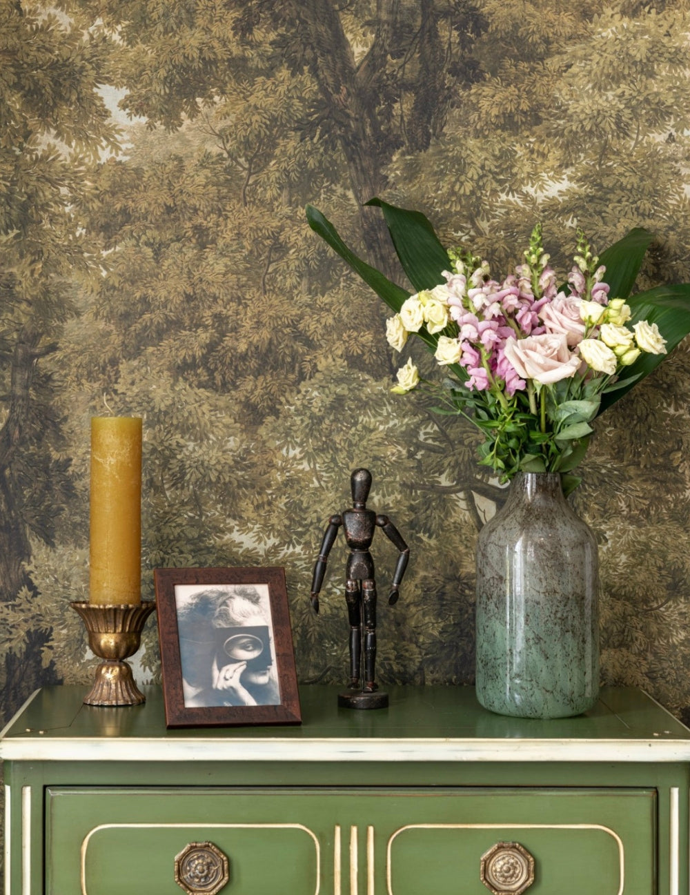 Wandtapete Branchy Autumn