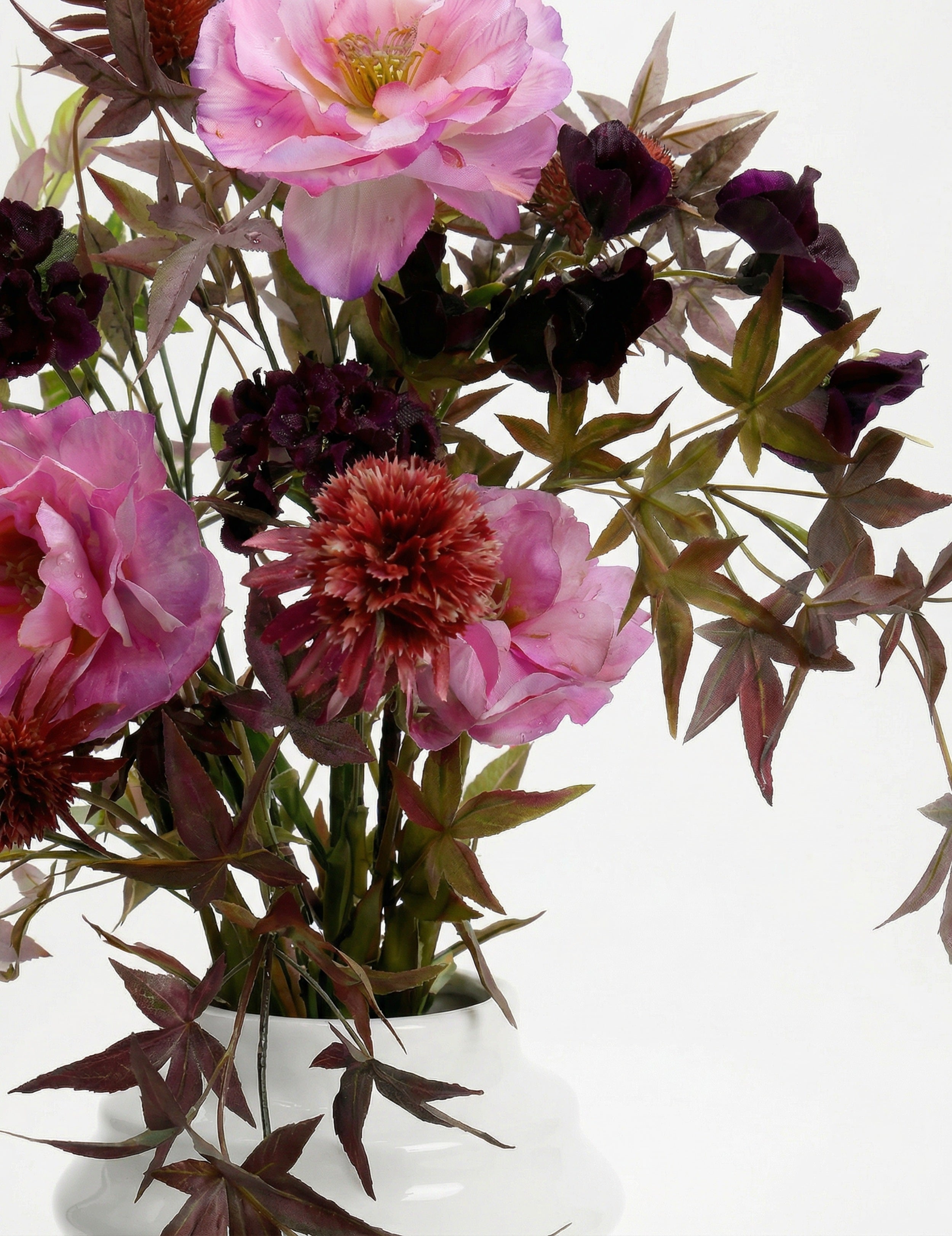 Kunstblumen-Strauß Violet Symphony