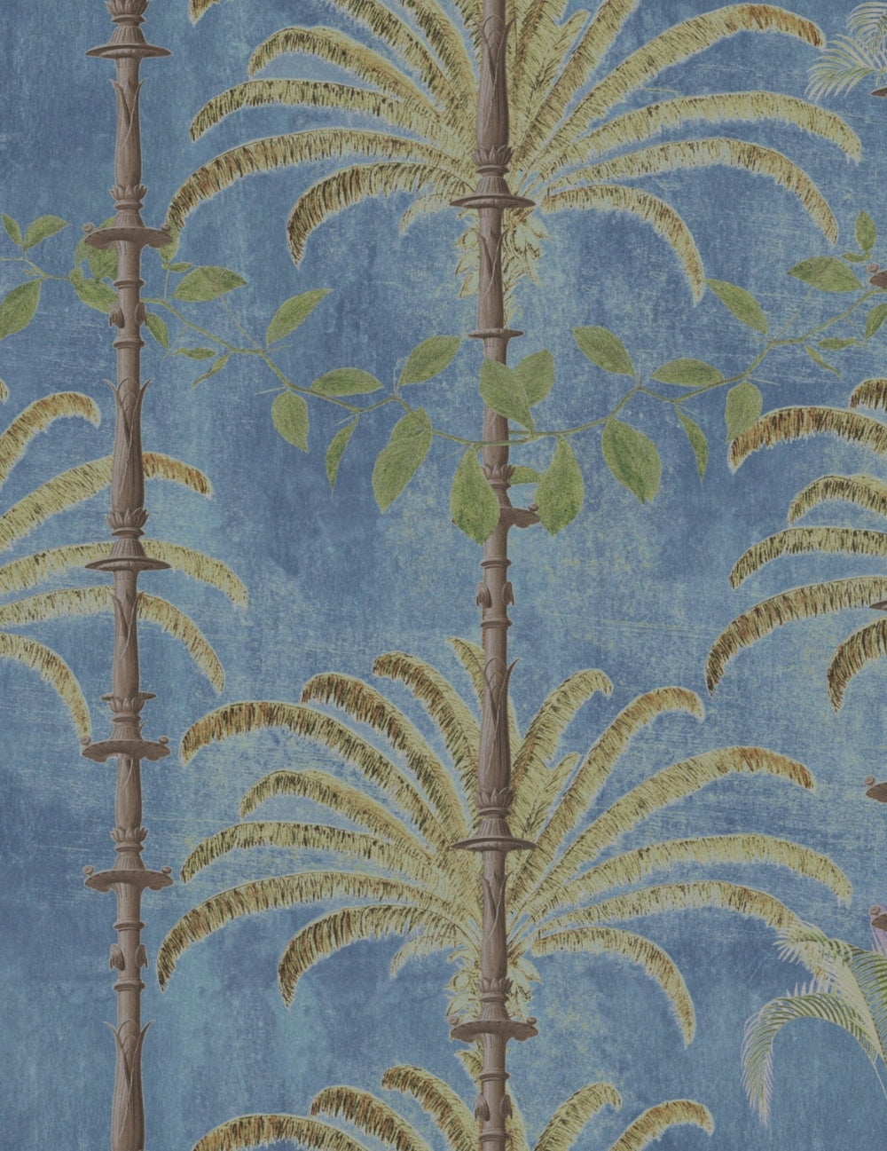 Wandtapete Havana Regatta Blue