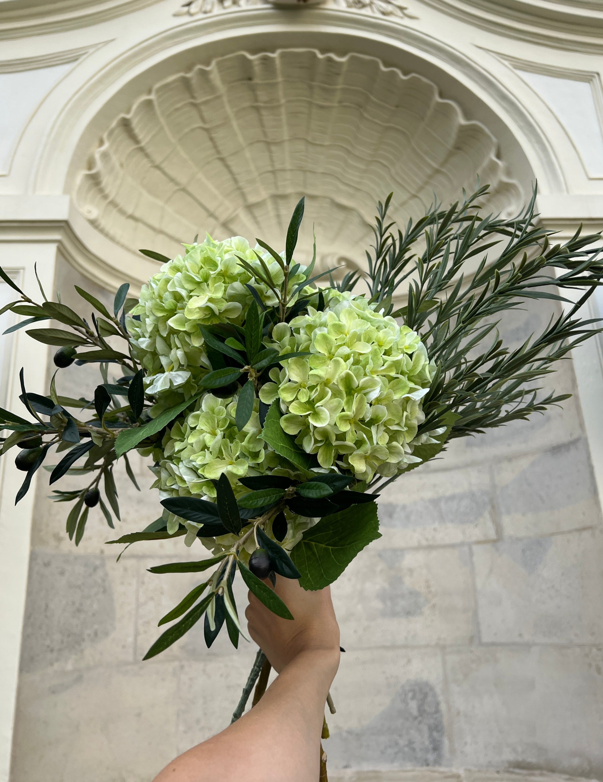 Kunstblumen-Strauß Herbal Breeze