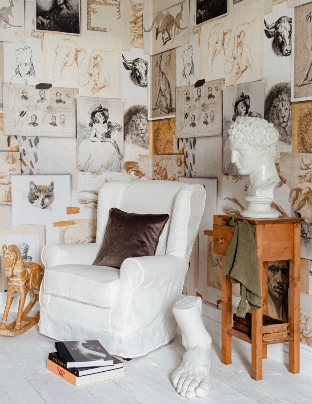 Wandtapete The Mood Board