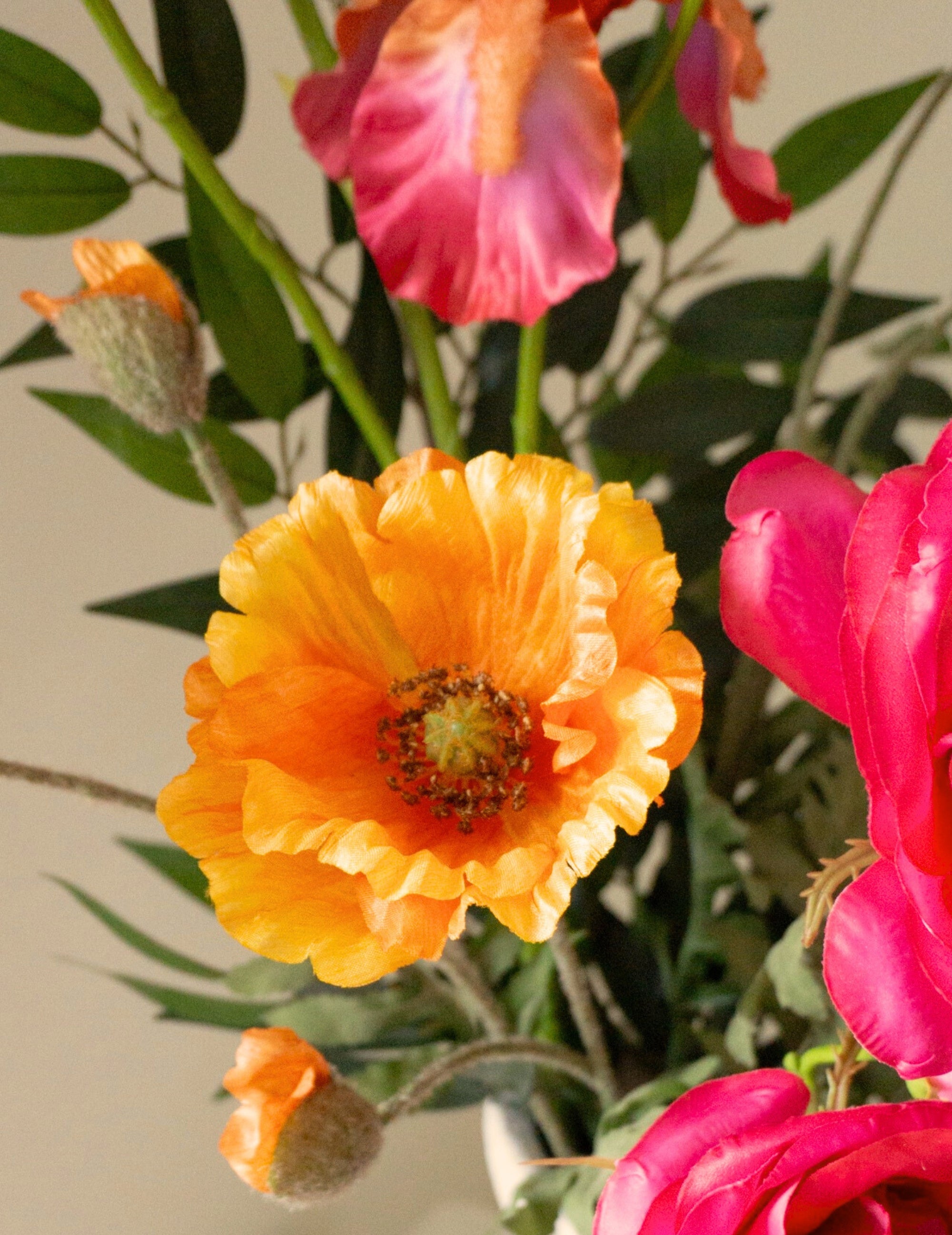 Kunstblumen-Strauß Tangerine Tango