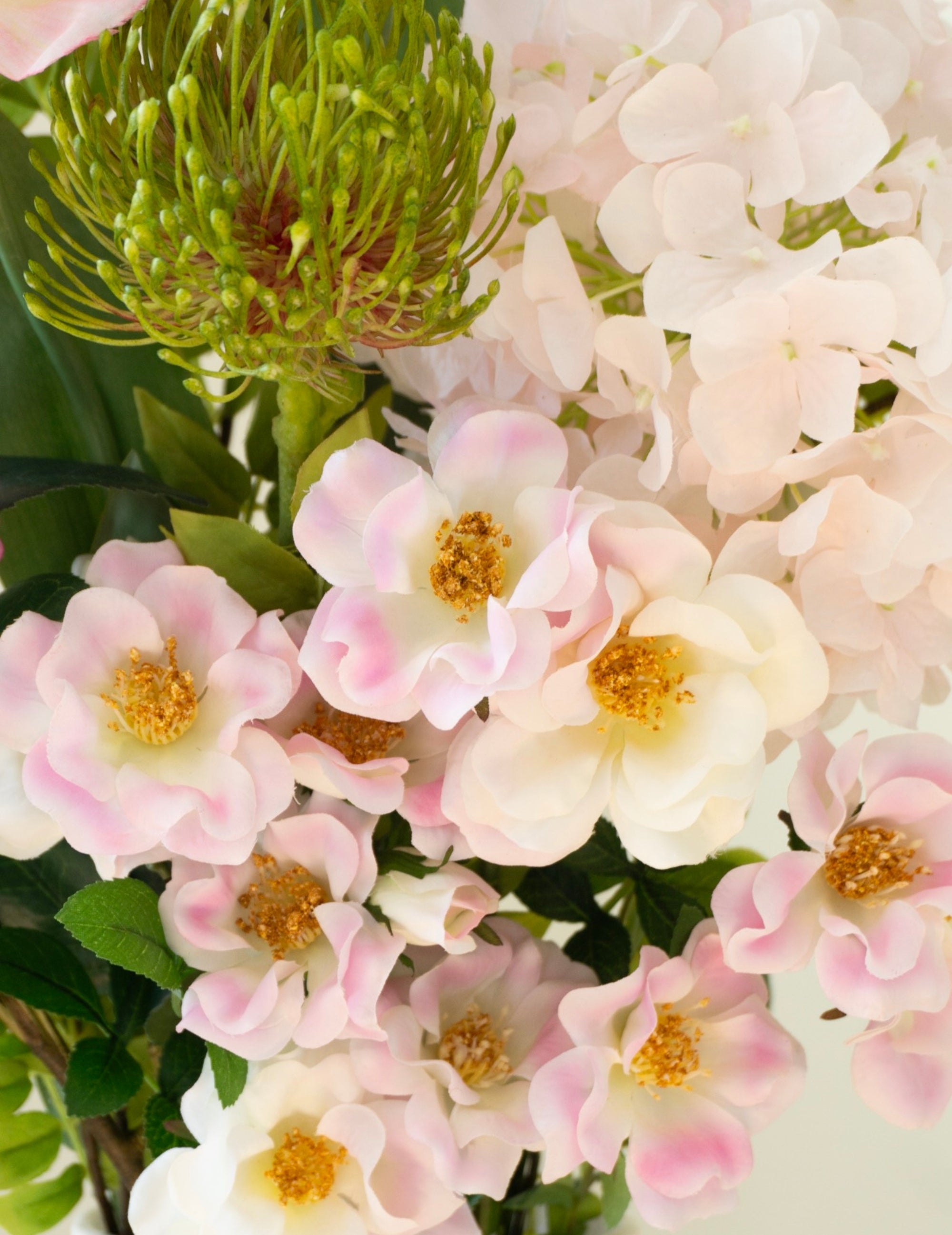 Kunstblumen-Strauß Blush Reverie