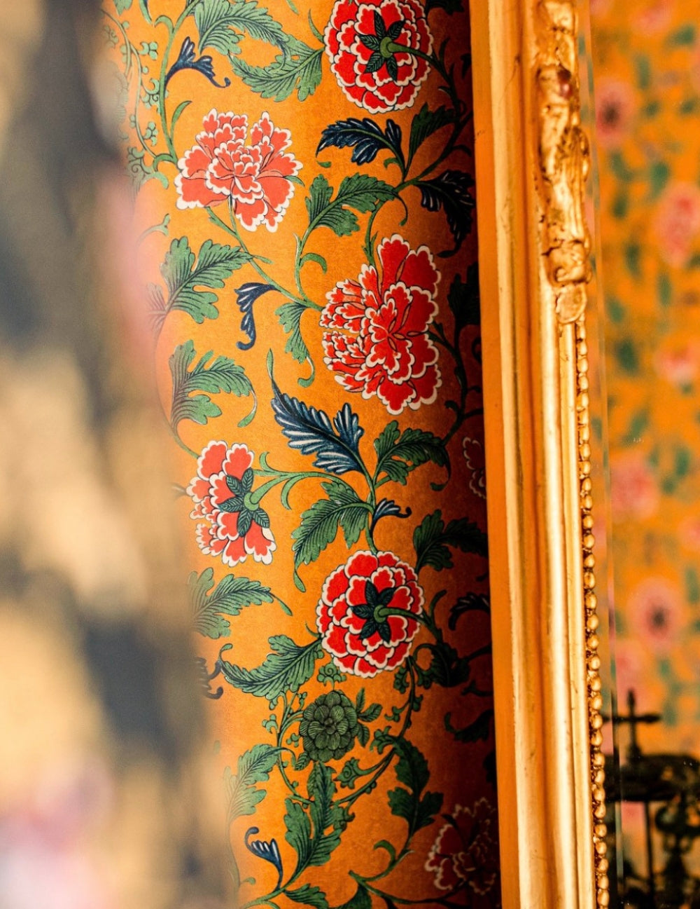 Wandtapete Chinese Ornament