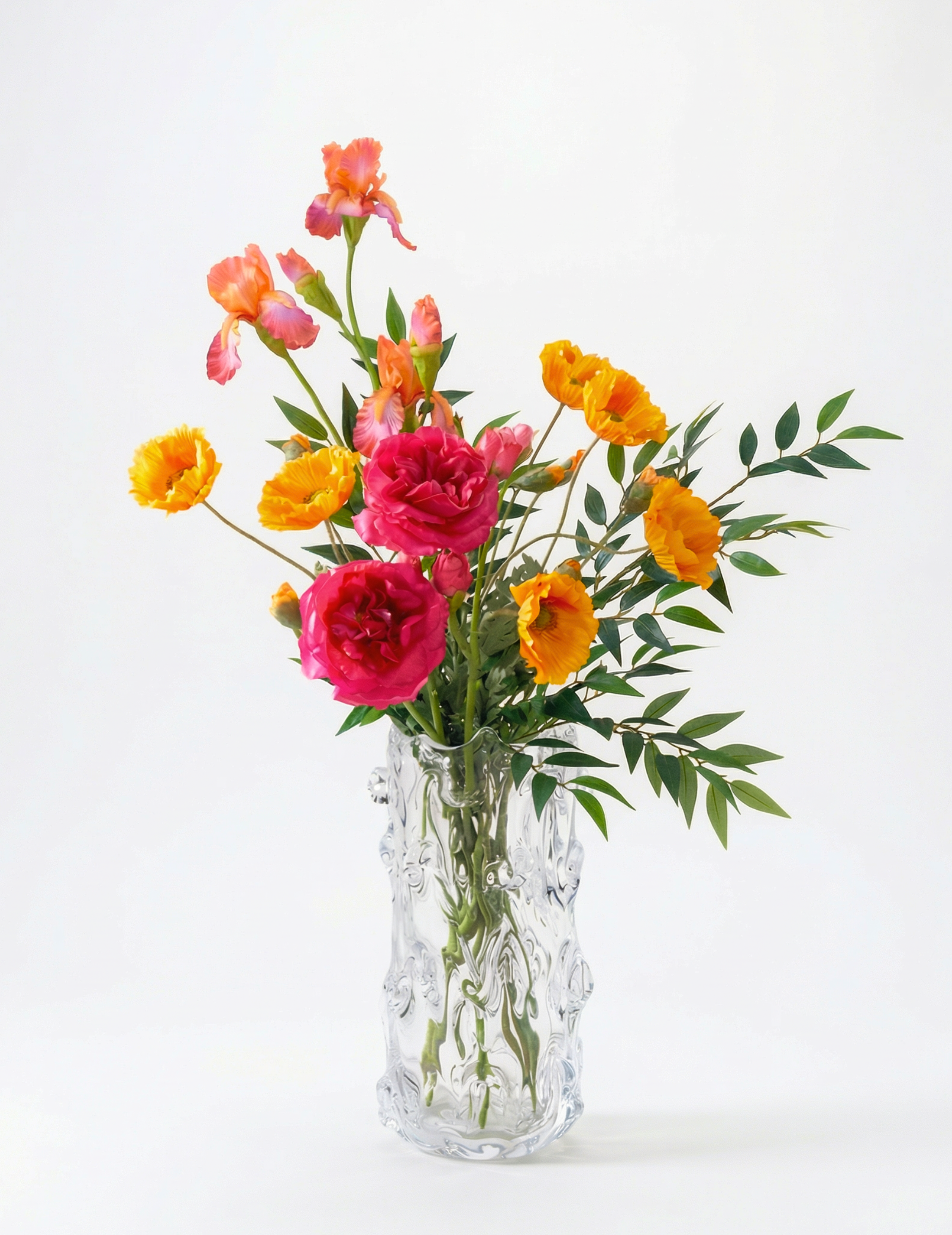 Kunstblumen-Strauß Tangerine Tango