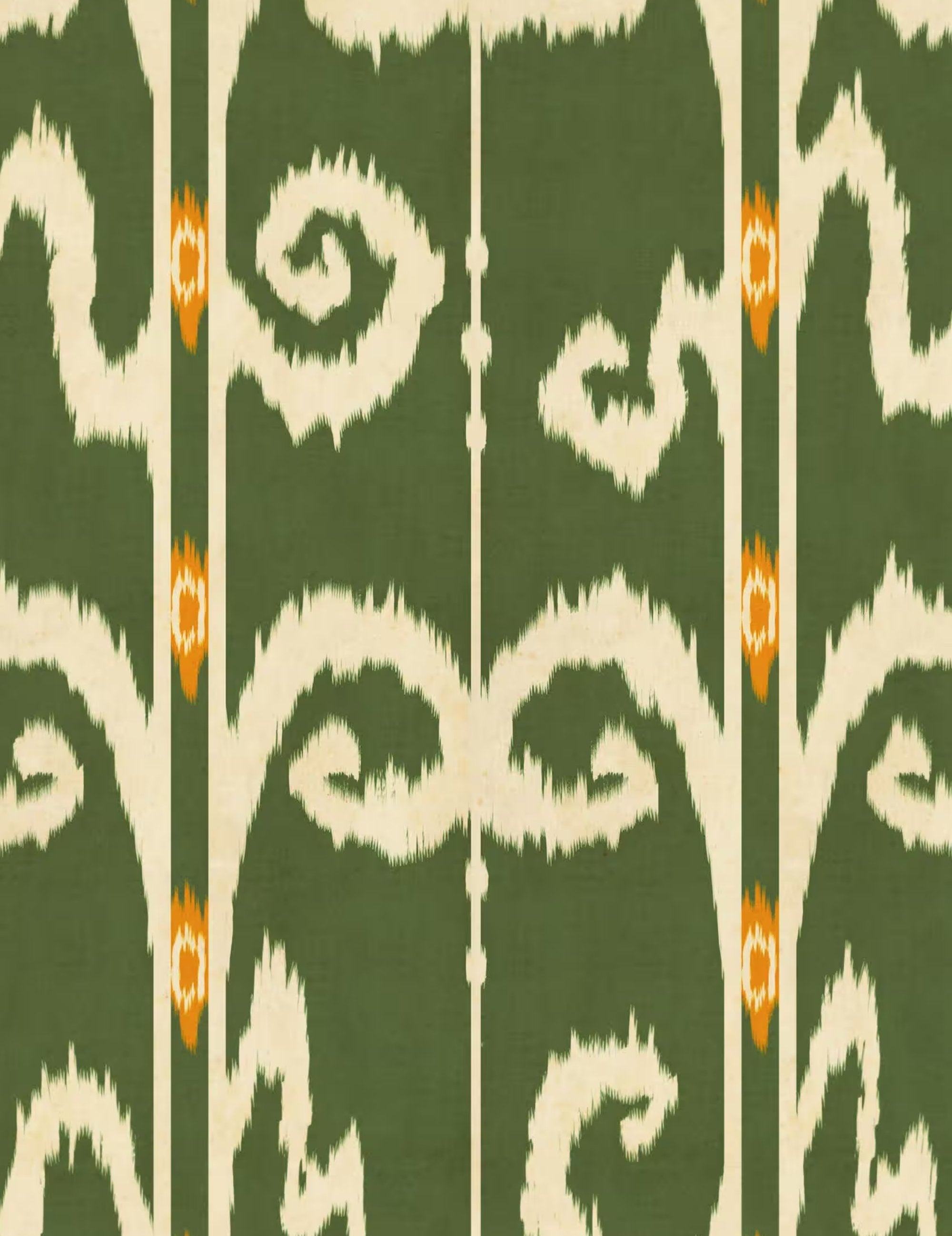 Wandtapete Elysia Ikat Fern