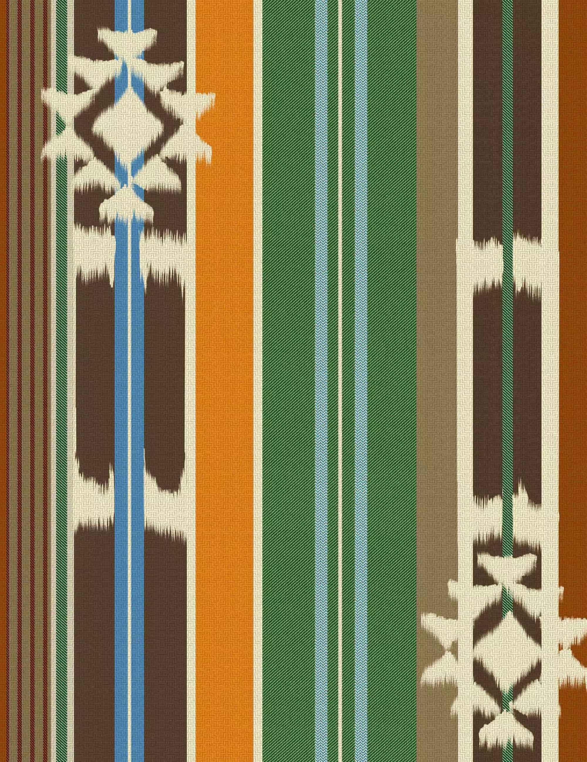 Wandtapete Mistletoe Poly