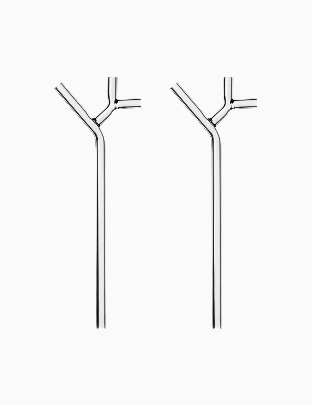 Strohhalme aus Glas 2er-Set Amaranta