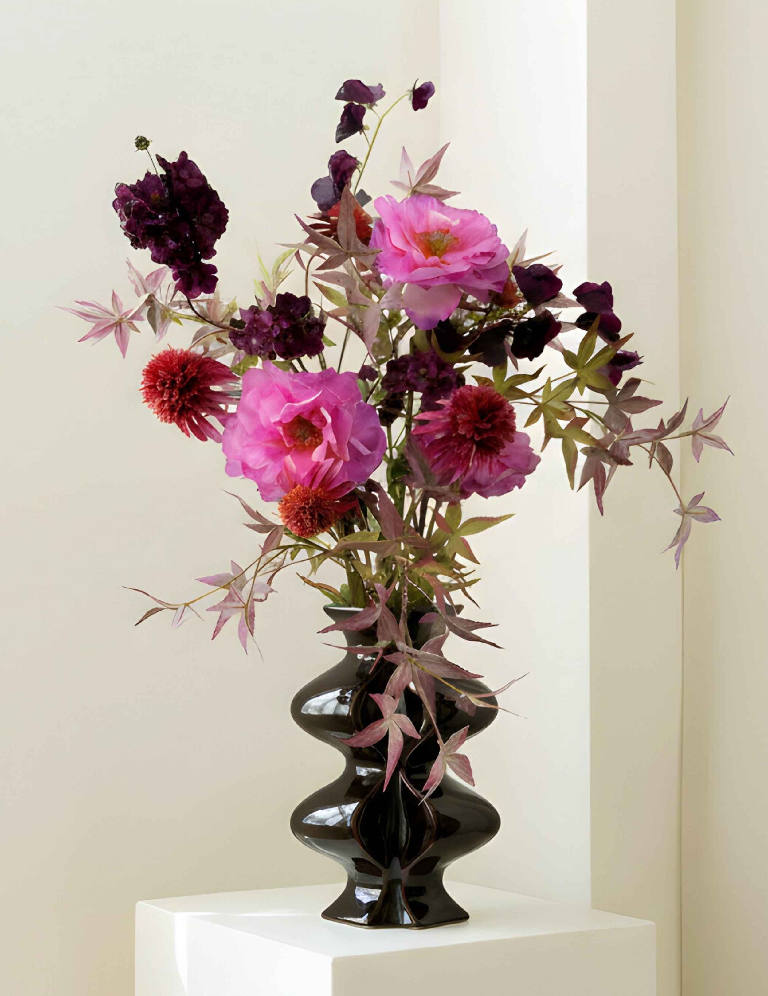 Kunstblumen-Strauß Violet Symphony