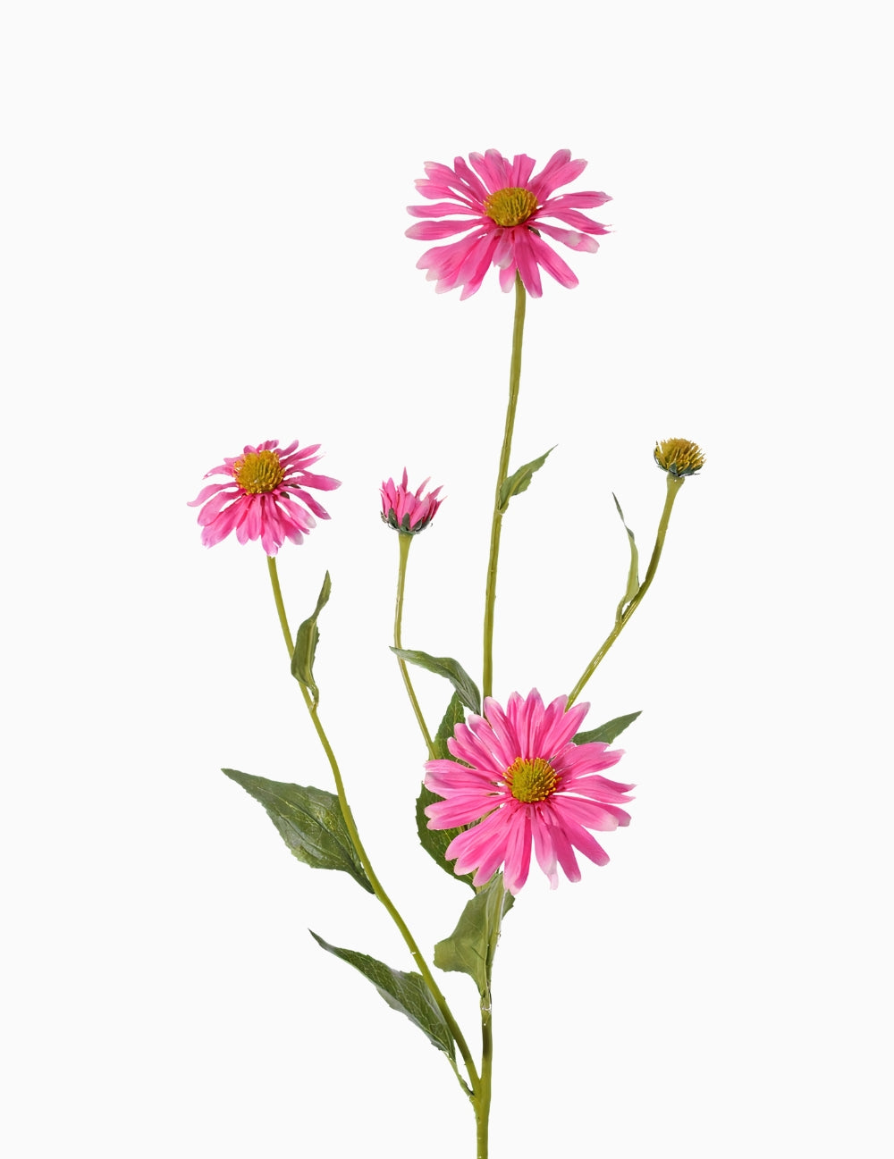 Artificial Flower Sun Hat Pink