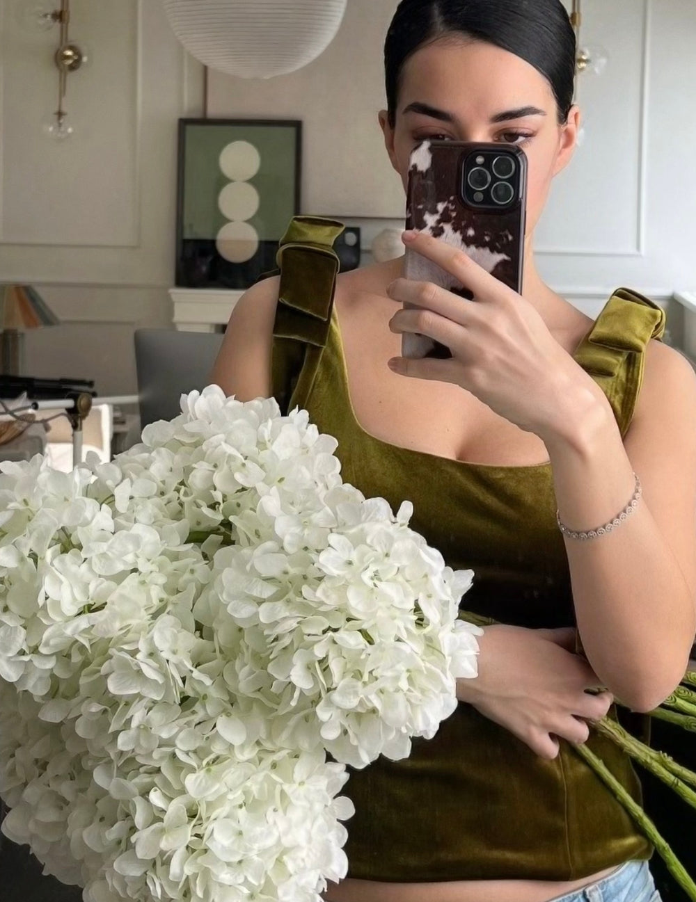 Individueller Kunstblumen-Strauß