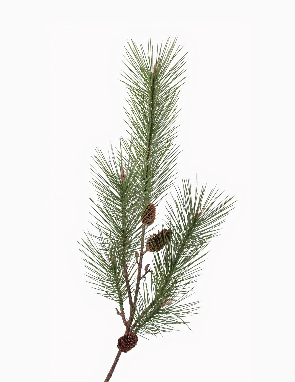 Artificial flower fir branch green