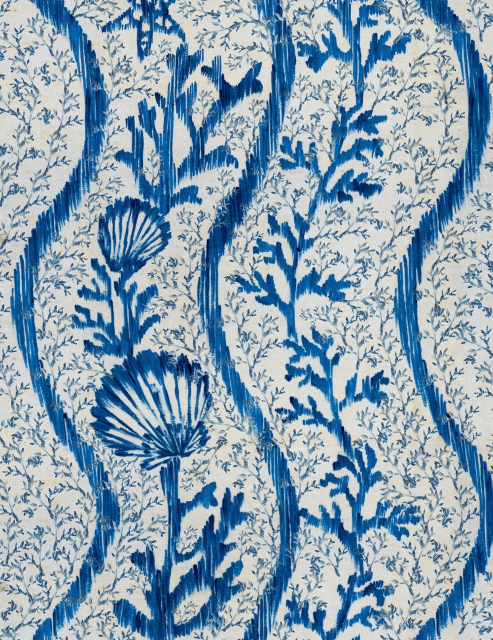 Wandtapete Koralion Indigo