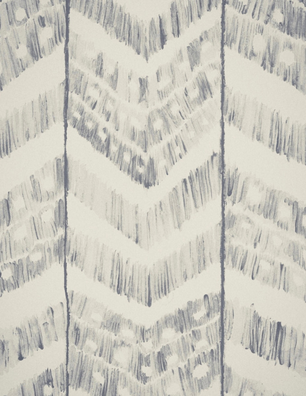 Wandtapete Turkish Ikat Neutral