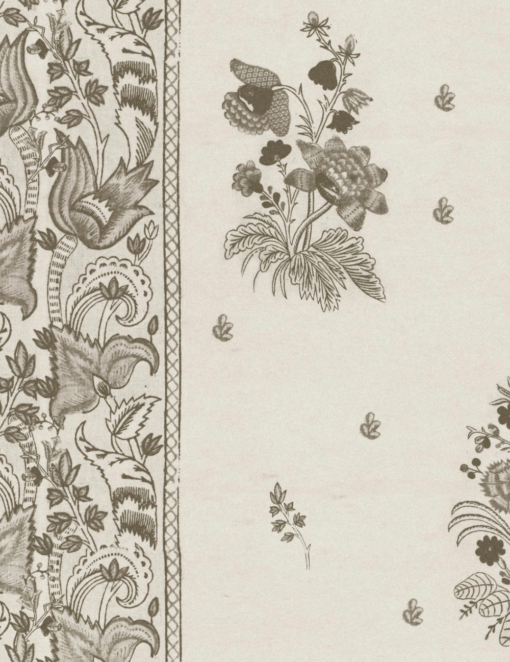 Wandtapete Korand Floral Dune