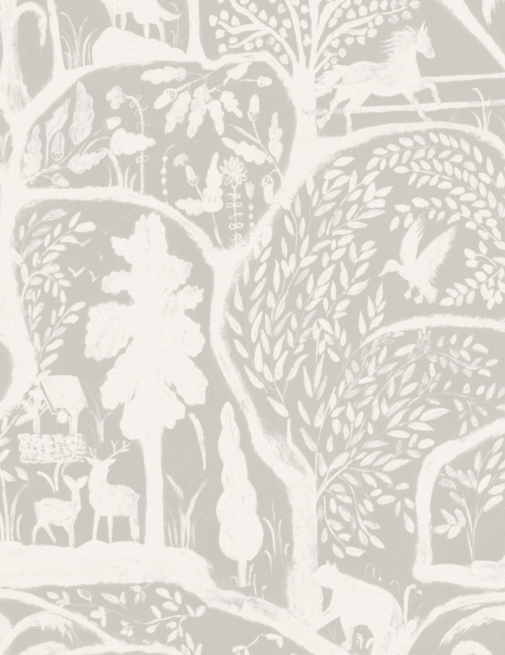 Wandtapete The Enchanted Woodland Solstice