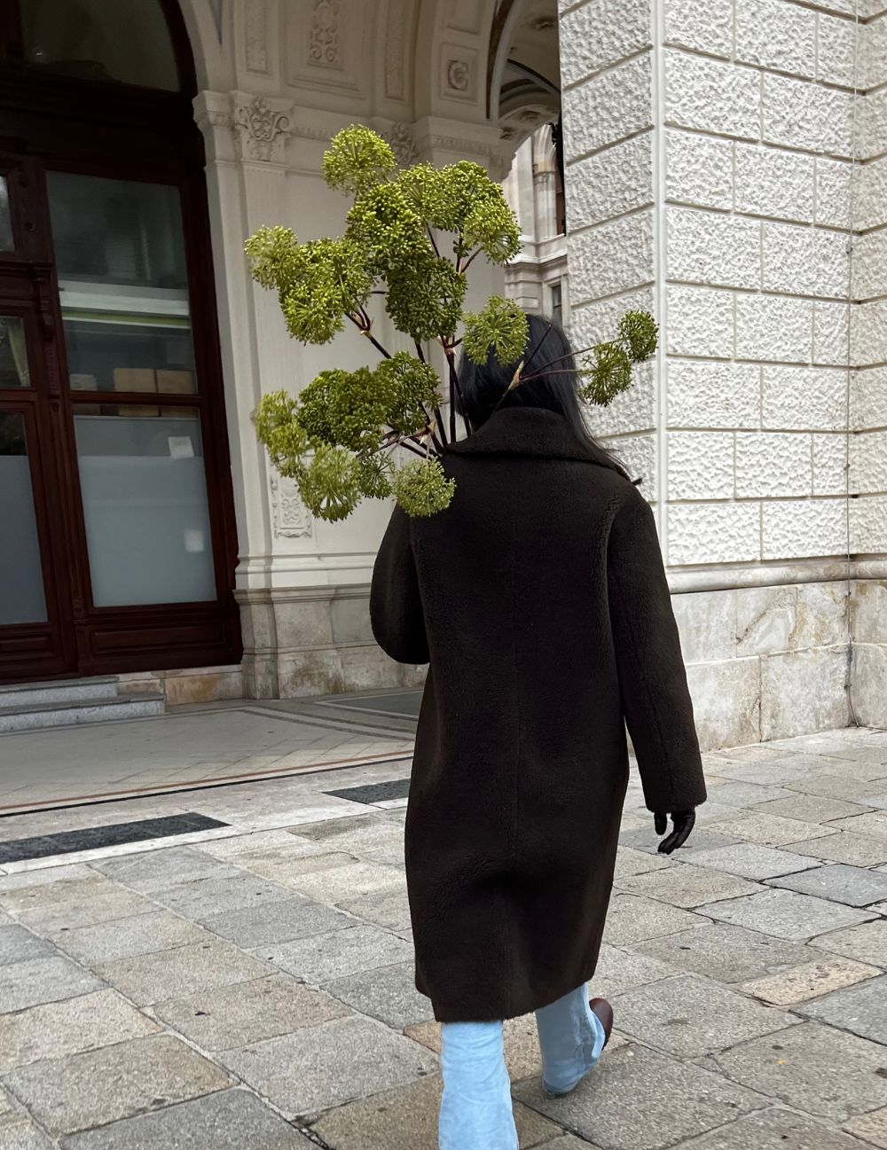 Kunstblume Herkulesstaude Grün