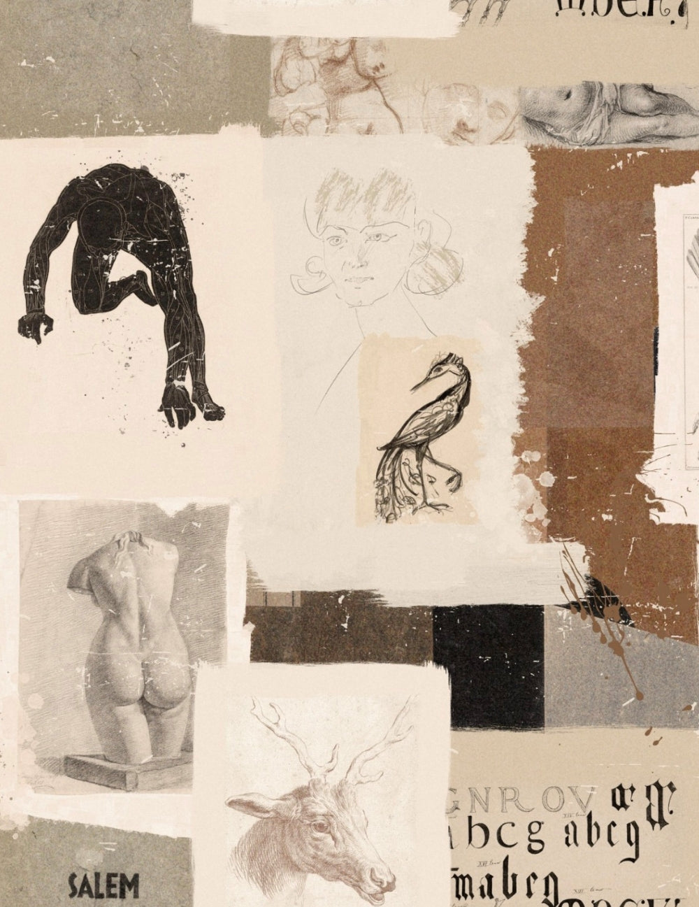 Wandtapete The Studio